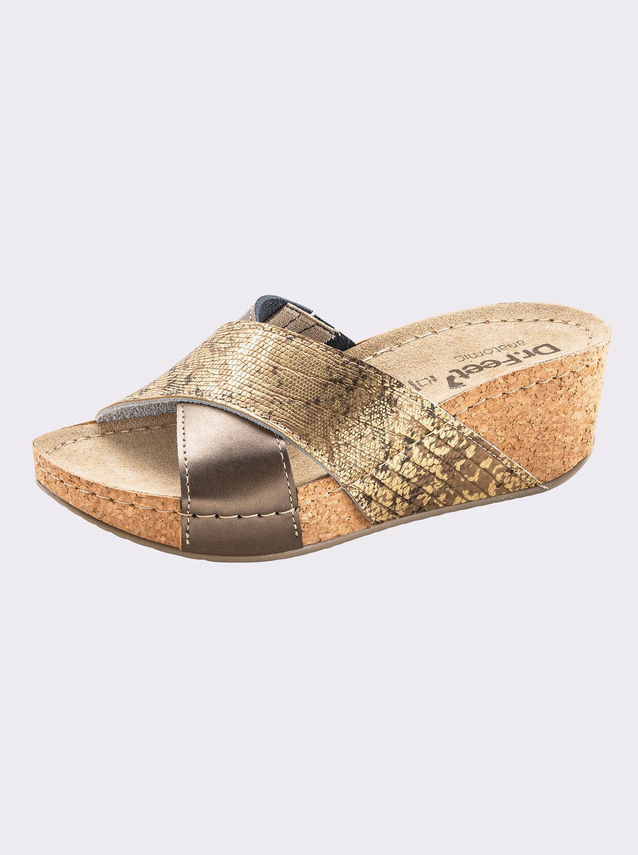 Dr. Feet slippers - taupe