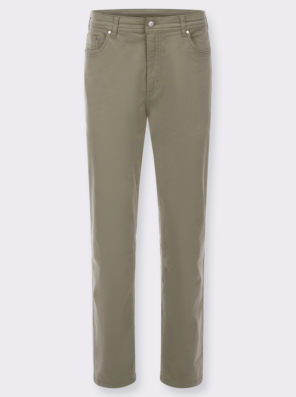 5-Pocket-Jeans in Twill-Qualität - khaki