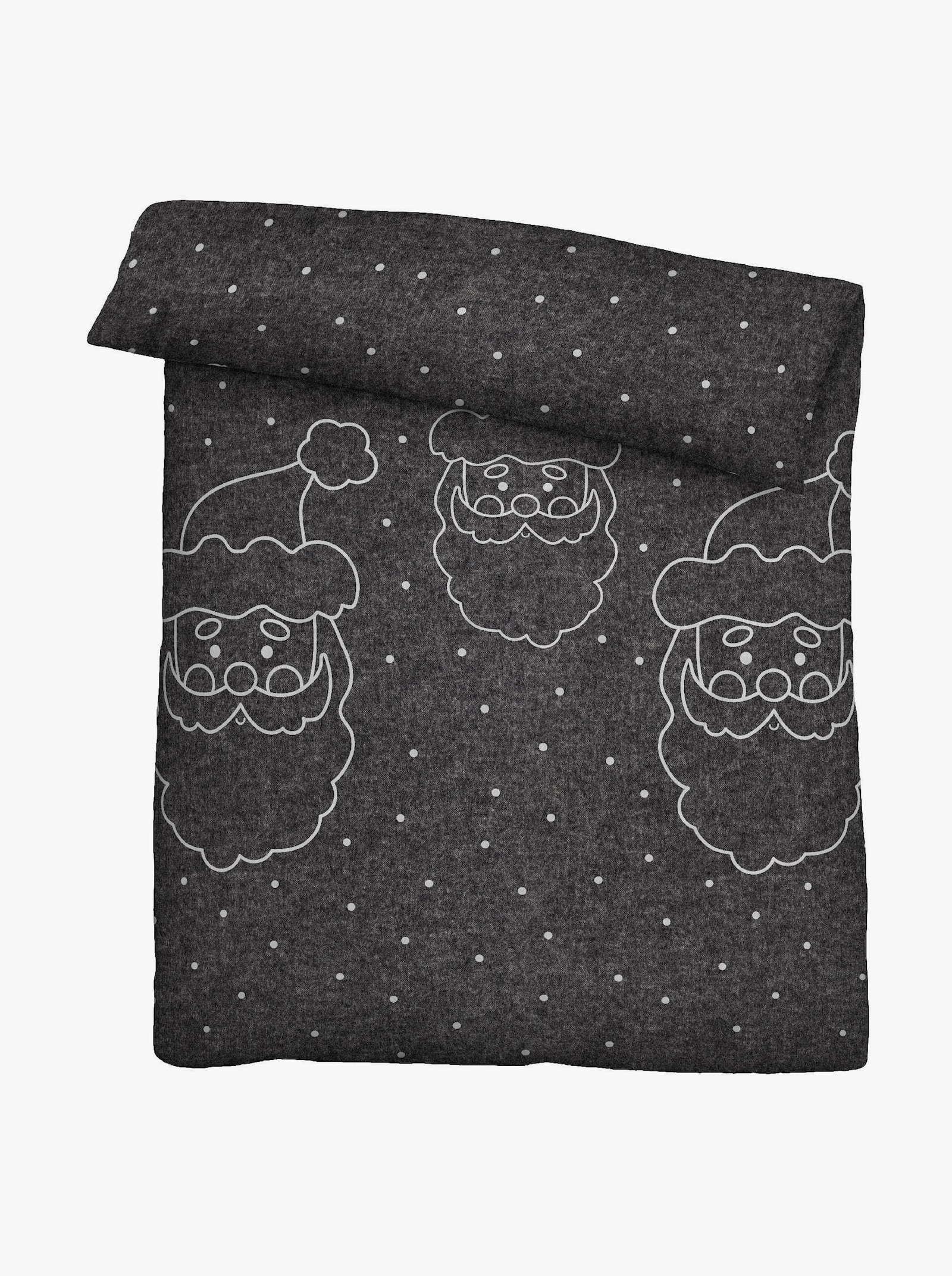 Biberna Bettwäsche - anthrazit