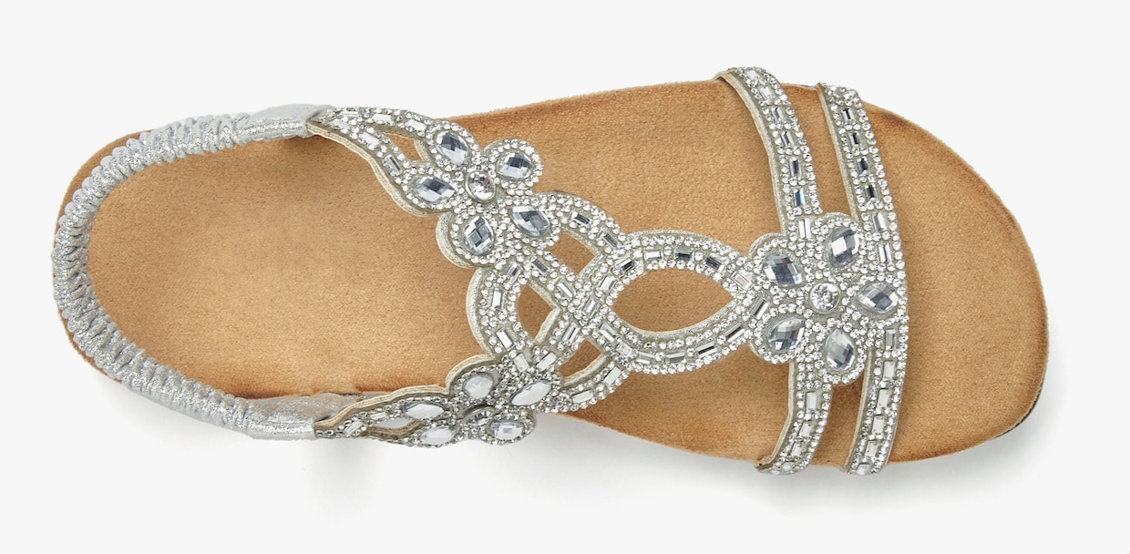 Vivance sandalen - Zilverkleur