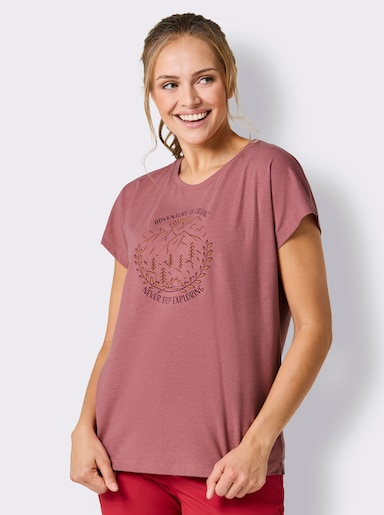 Catamaran Sports Freizeitshirt - violett-meliert