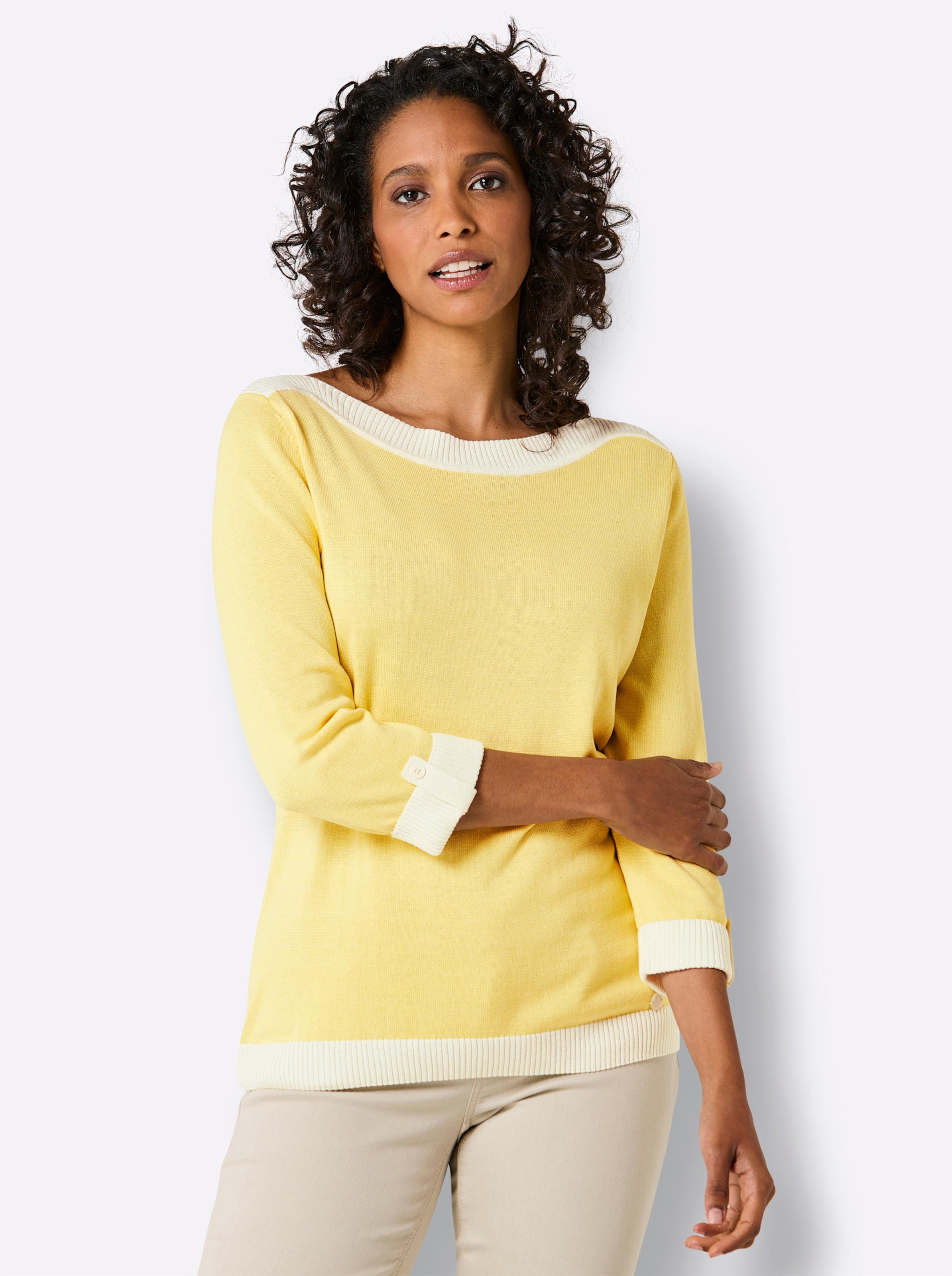 3/4-Arm-Pullover