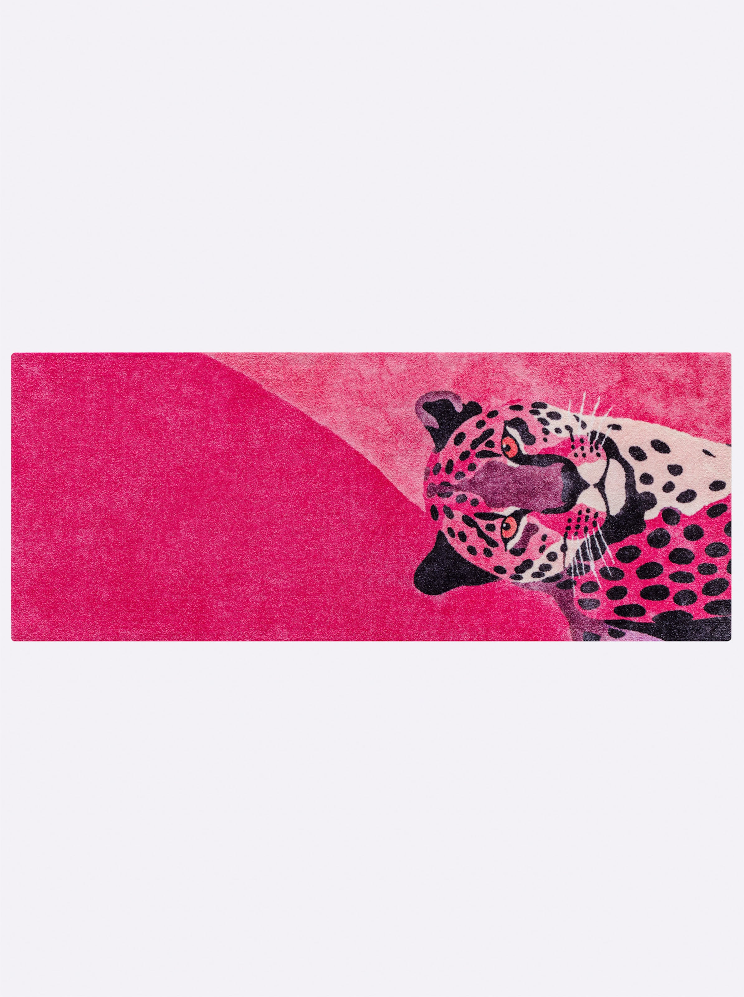 Mit Mir günstig Kaufen-Fußmatte in pink von wash&dry. Fußmatte in pink von wash&dry <![CDATA[Fußmatte Mit effektvollem Leoparden-Motiv. Für den Innen- und überdachten Außenbereich. Äußerst strapazierfähig und pflegeleicht. PVC-frei. Ohne Gummirand. Rüc