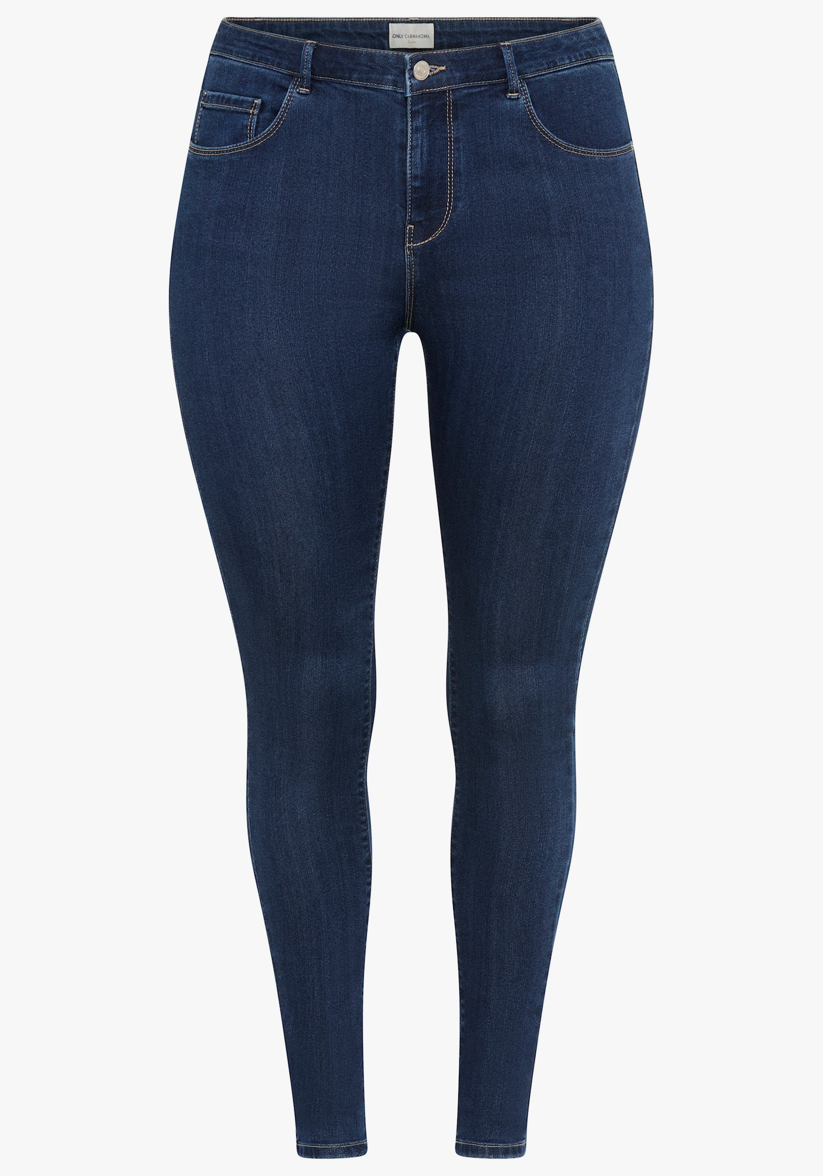 ONLY CARMAKOMA Skinny-fit-Jeans - medium blue denim
