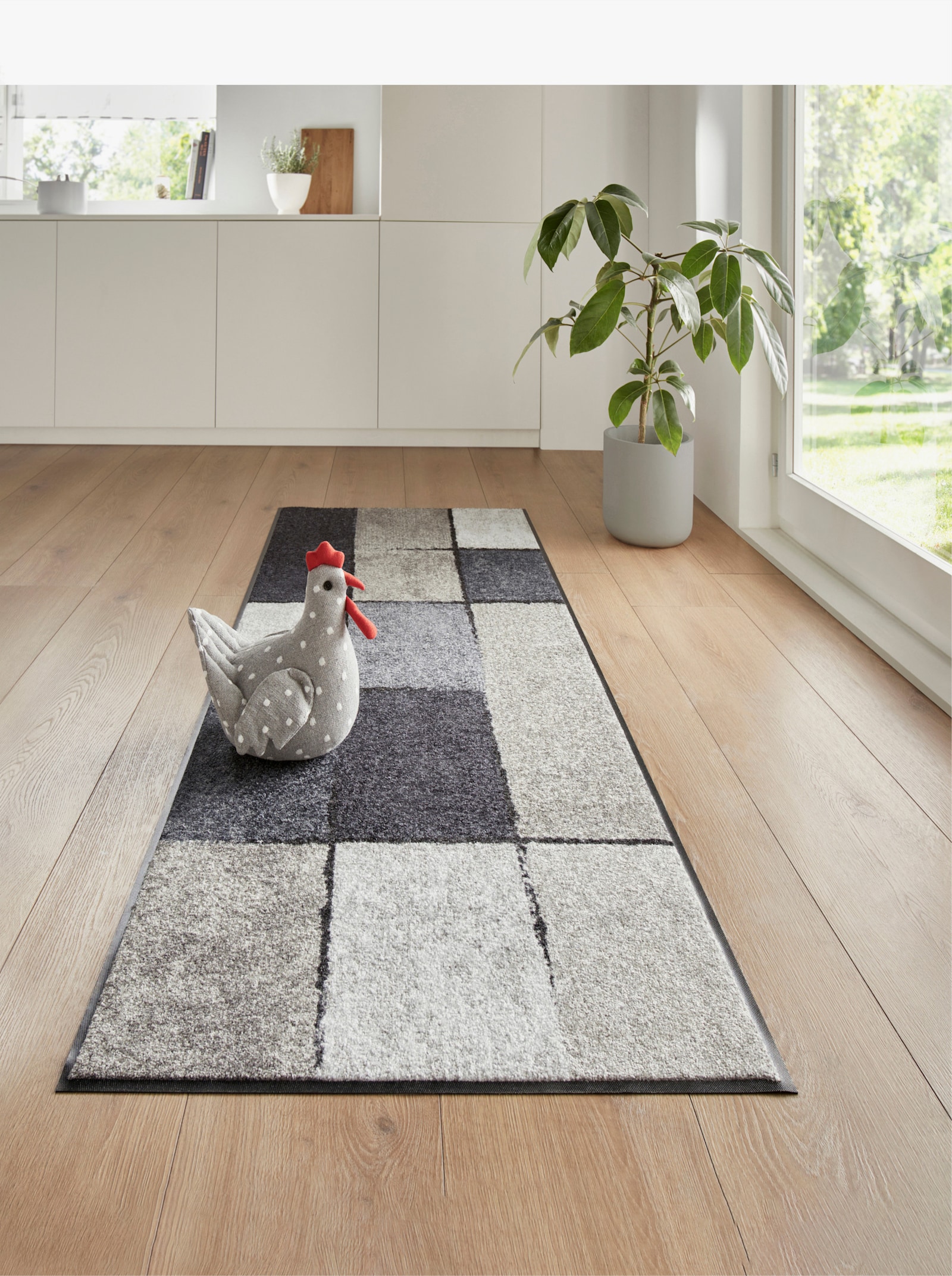 heine home Türstopper - grau-rot