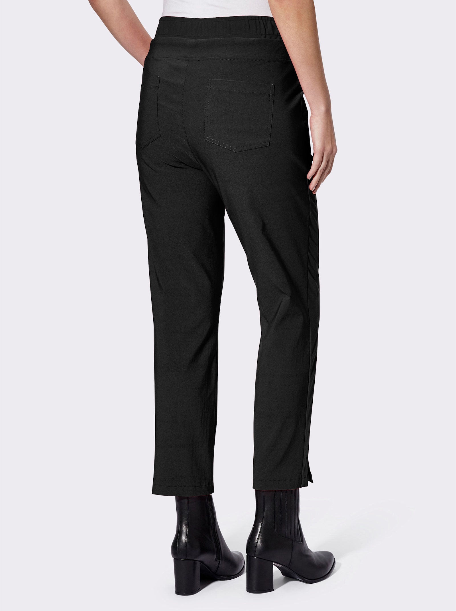 heine Jogg Pants in 7/8-Länge - schwarz