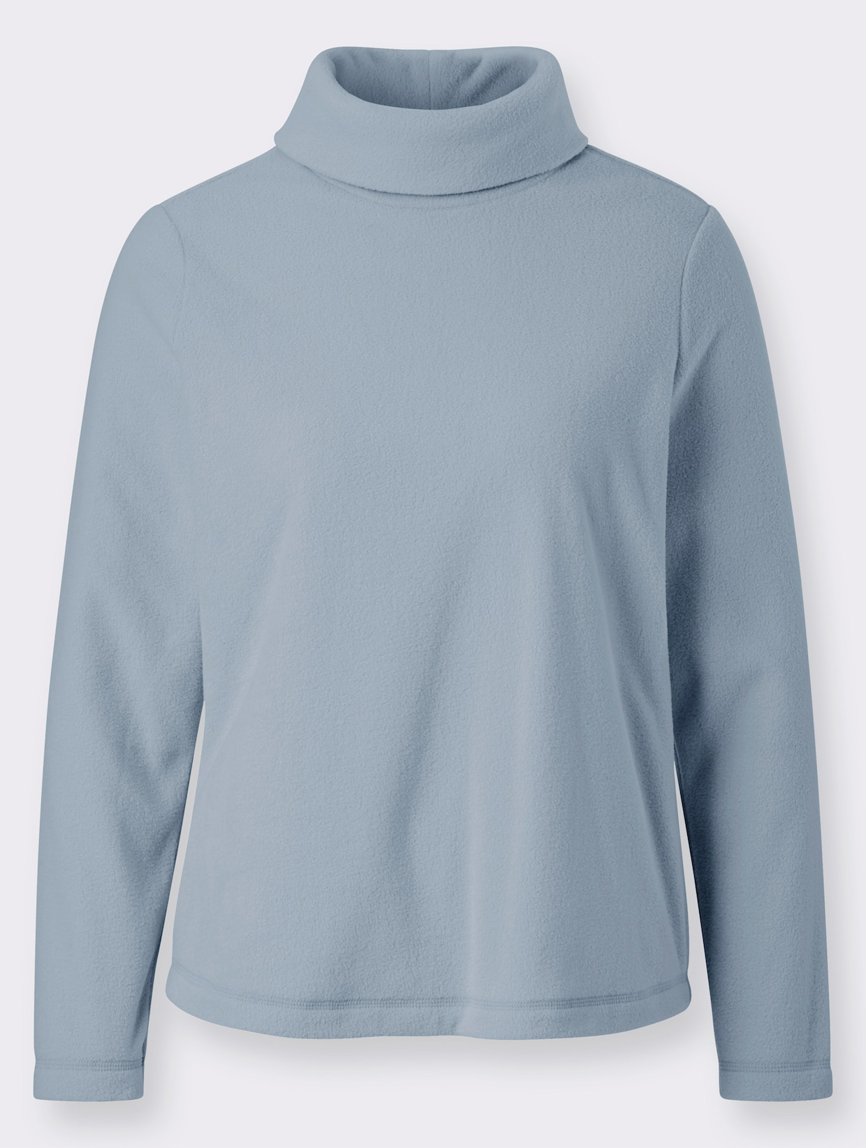 Fleecové tričko - světlemodrá