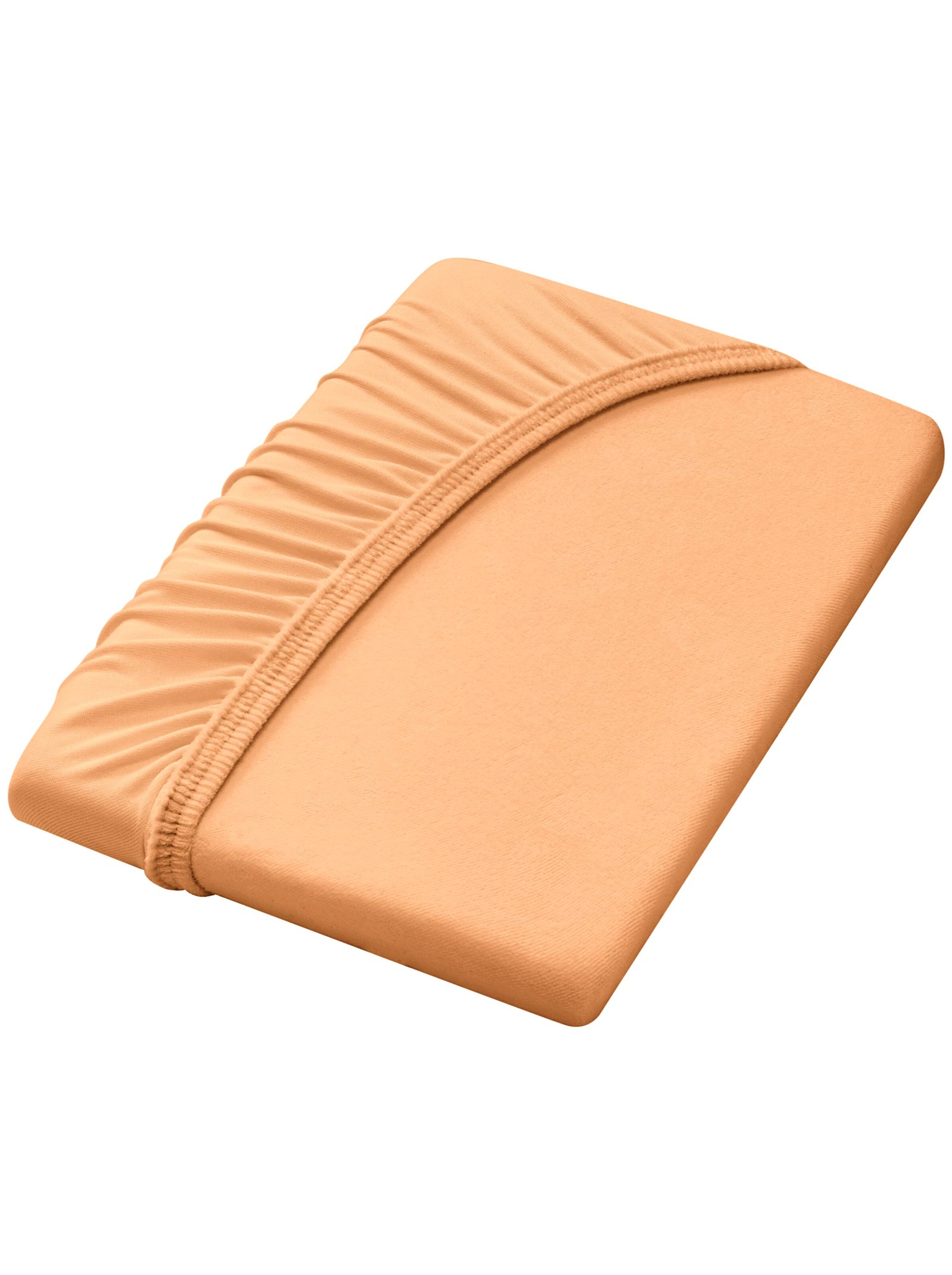 Spannbetttuch - orange