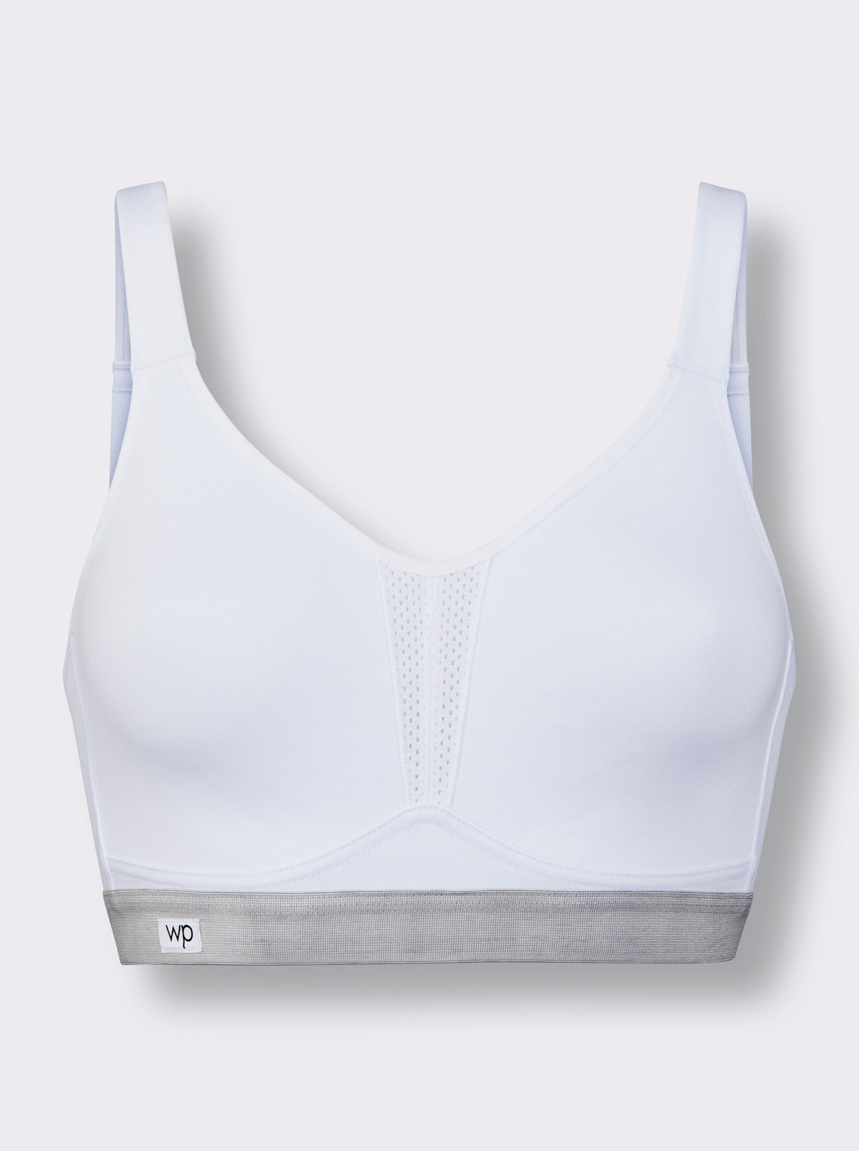 Soutien-gorge de sport sans armatures - blanc