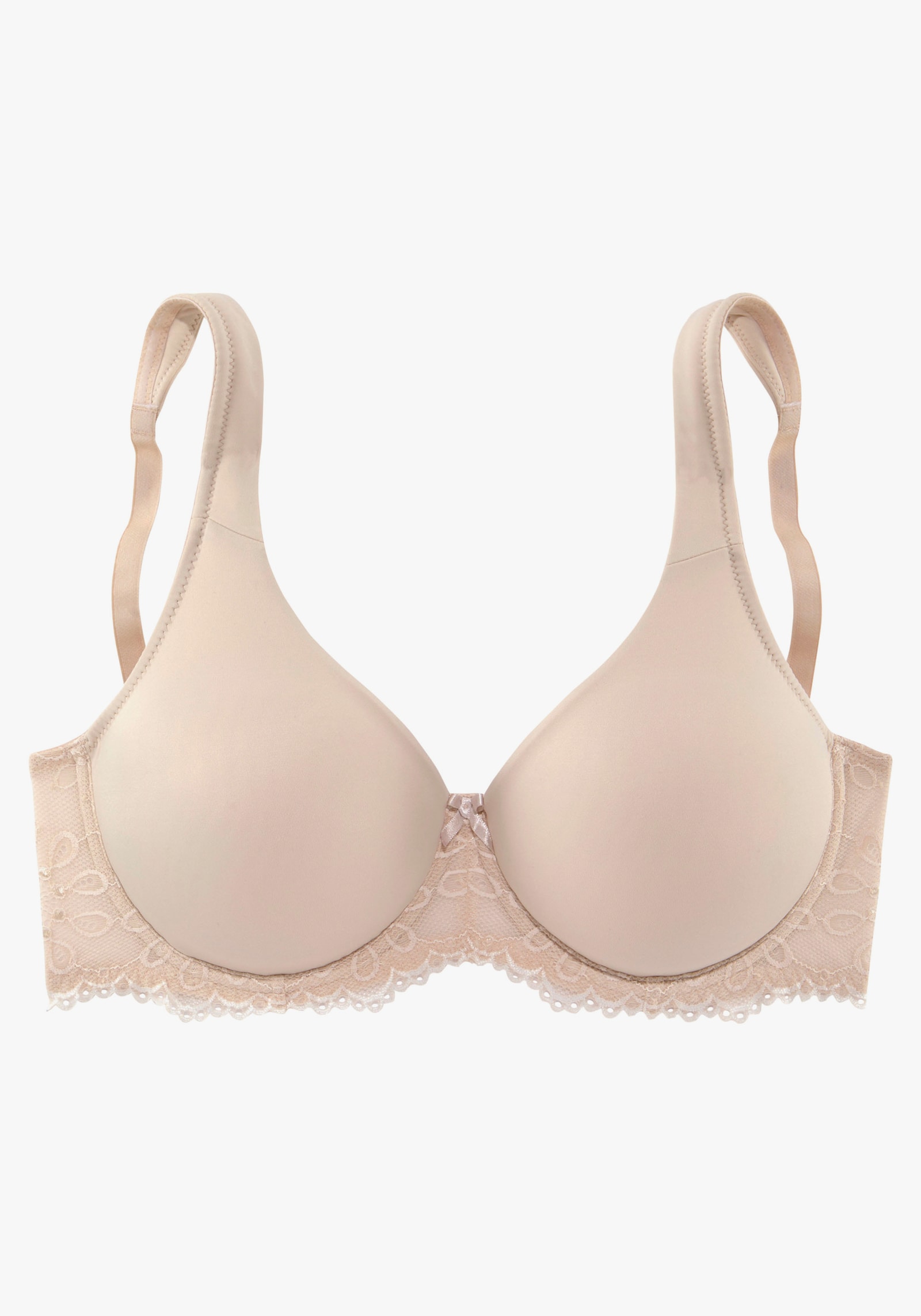 LASCANA T-Shirt-BH - puder