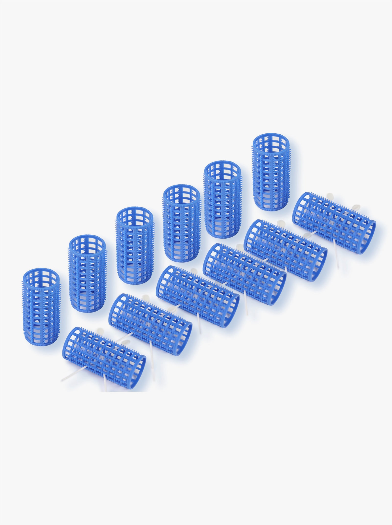 Lockenwickler-Set - bleu