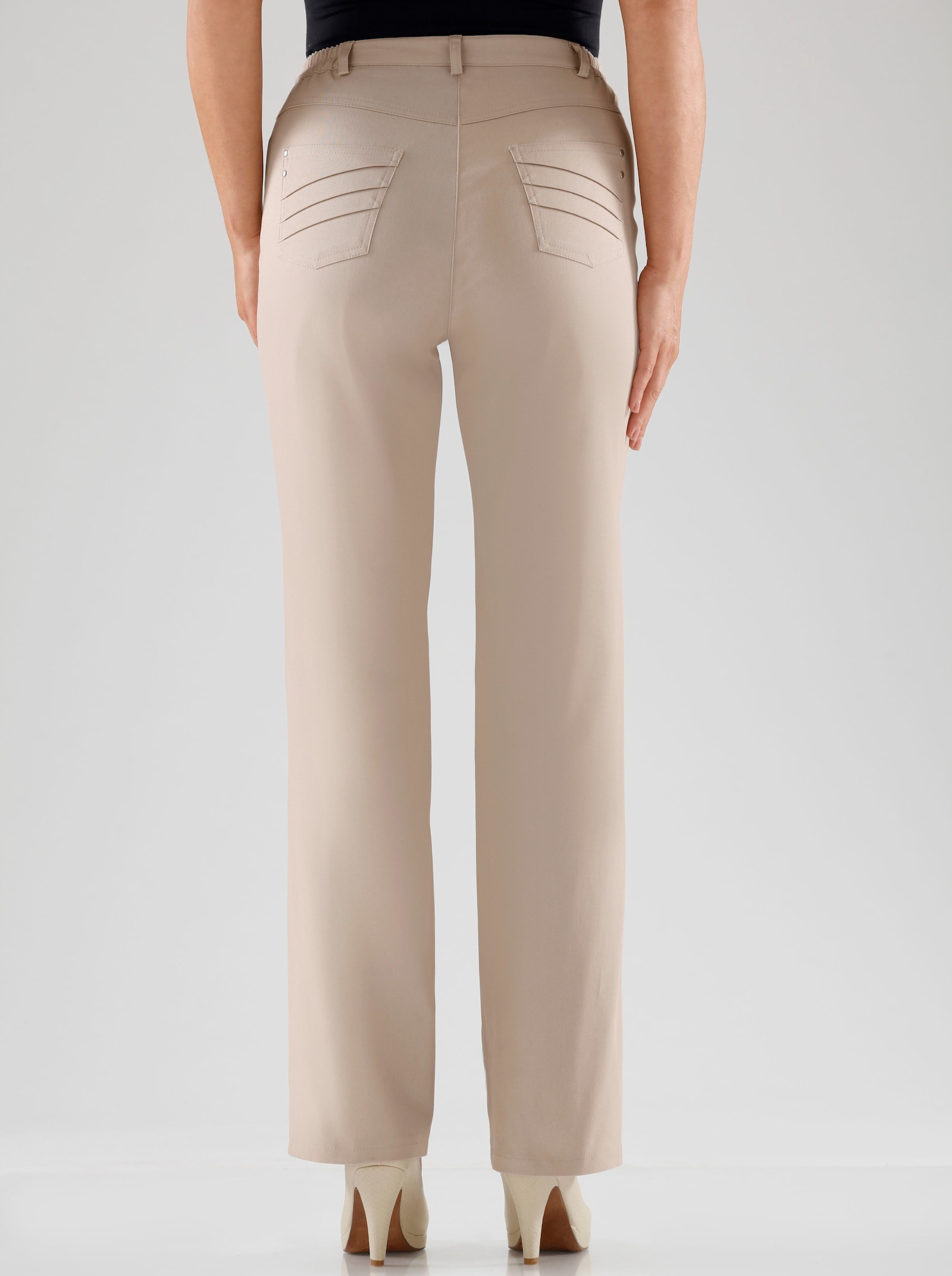 Cosma Funktionshose schmutzabweisend und knitterarm - stein