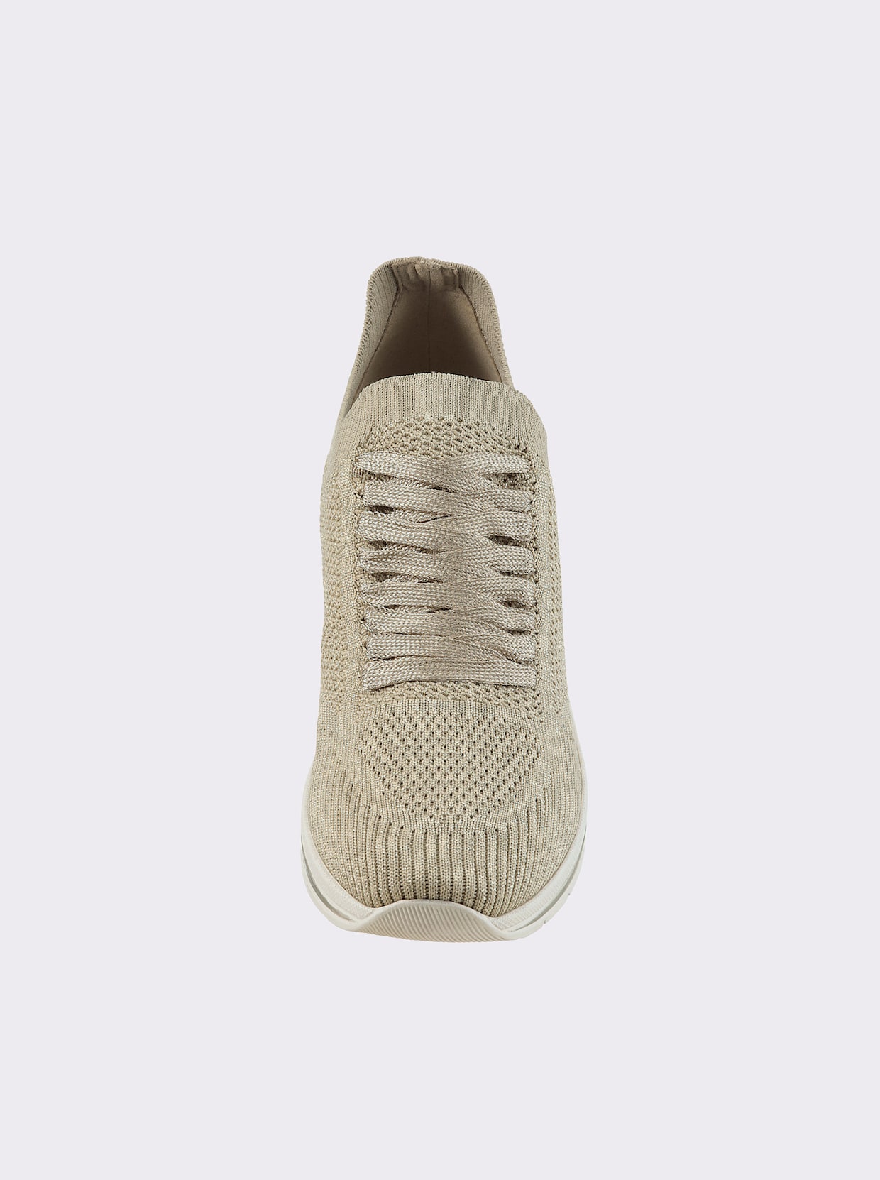airsoft modern+ Keilsneaker - goldfarben
