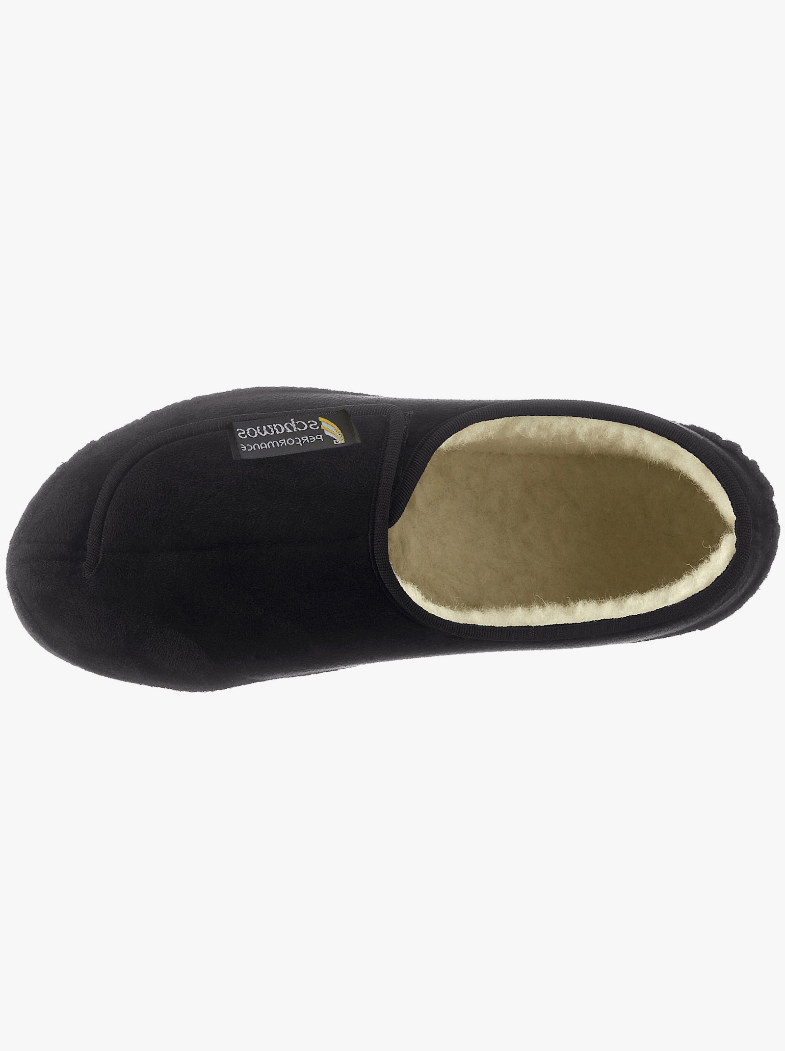 Schawos Huisschoen - zwart