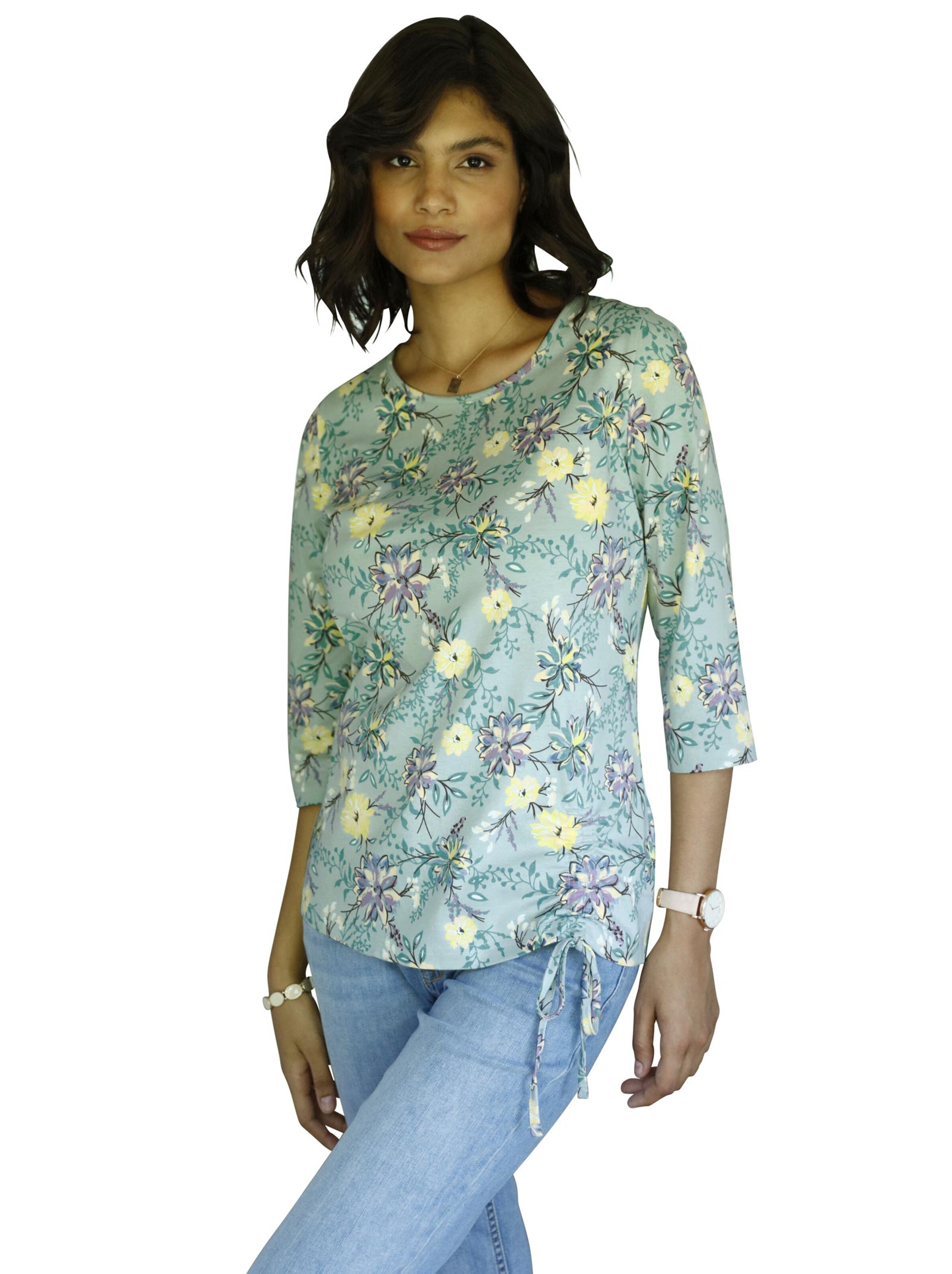 Shirt - kalkmint-bedruckt