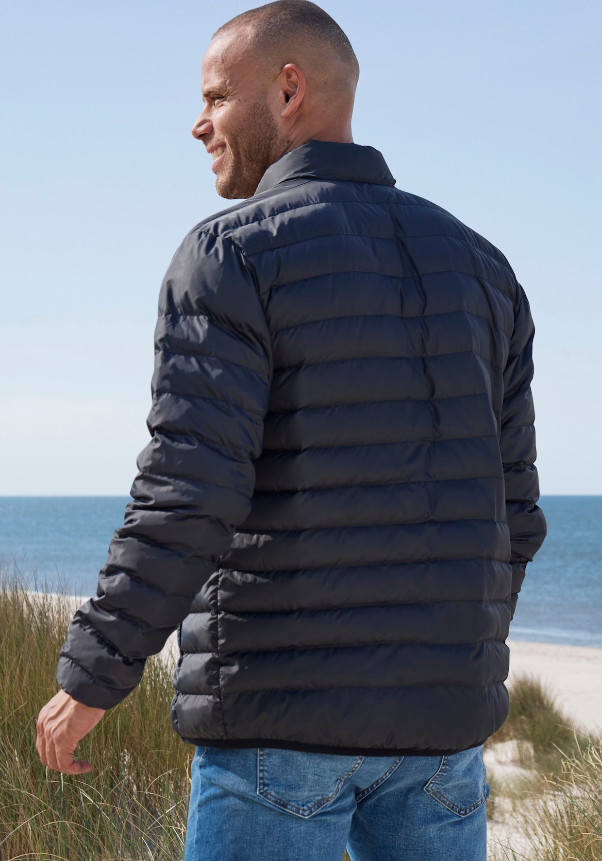 H.I.S Steppjacke - schwarz