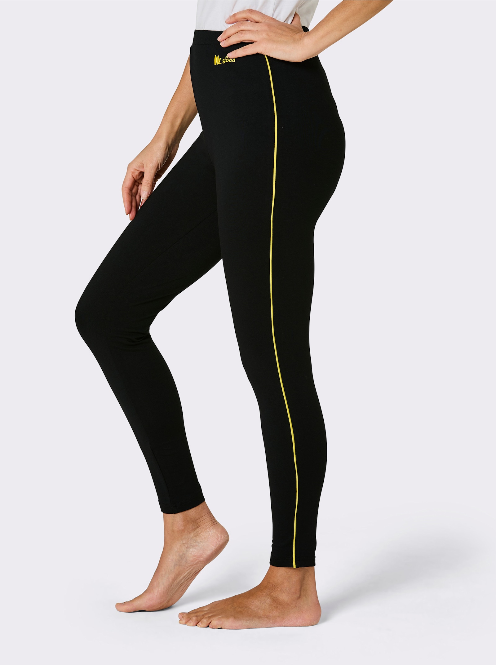 feel good Leggings - schwarz