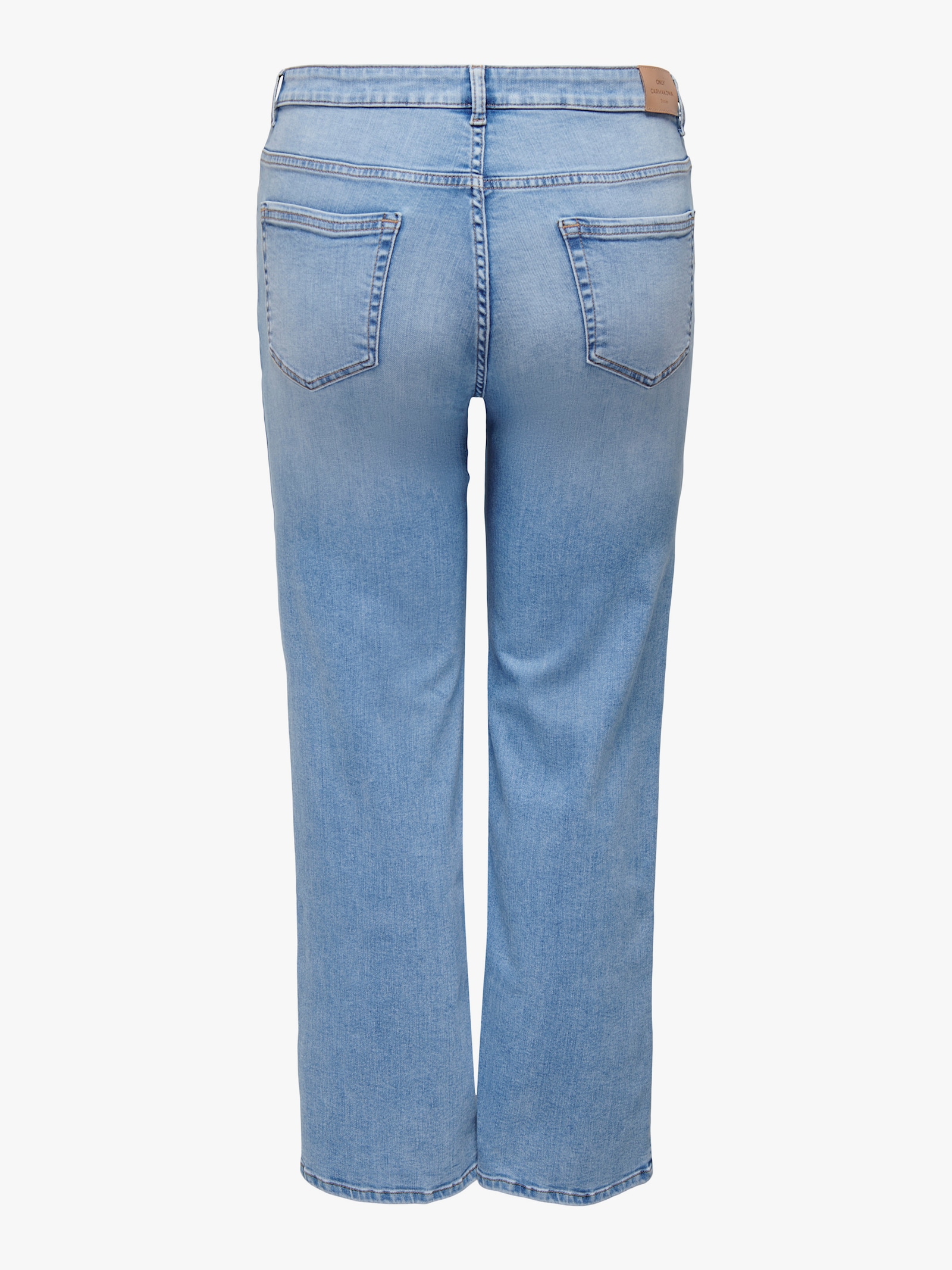 ONLY CARMAKOMA Weite Jeans - light blue denim