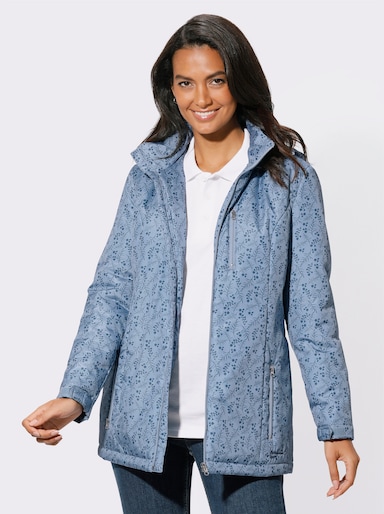 Catamaran Sports Funktionsjacke mit abnehmbarer Kapuze - bleu-rauchblau