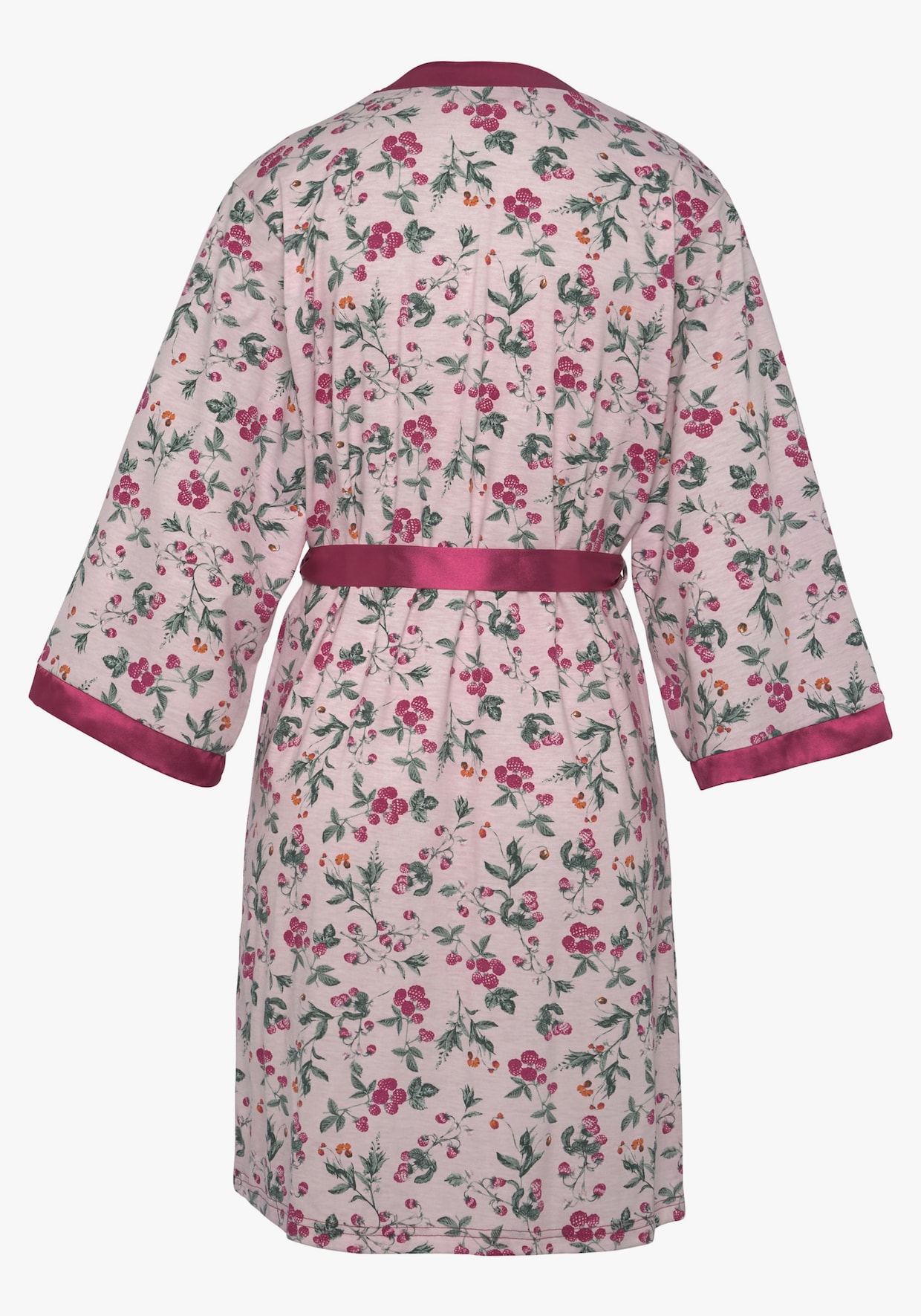 LASCANA Kimono - vieux rose imprimé