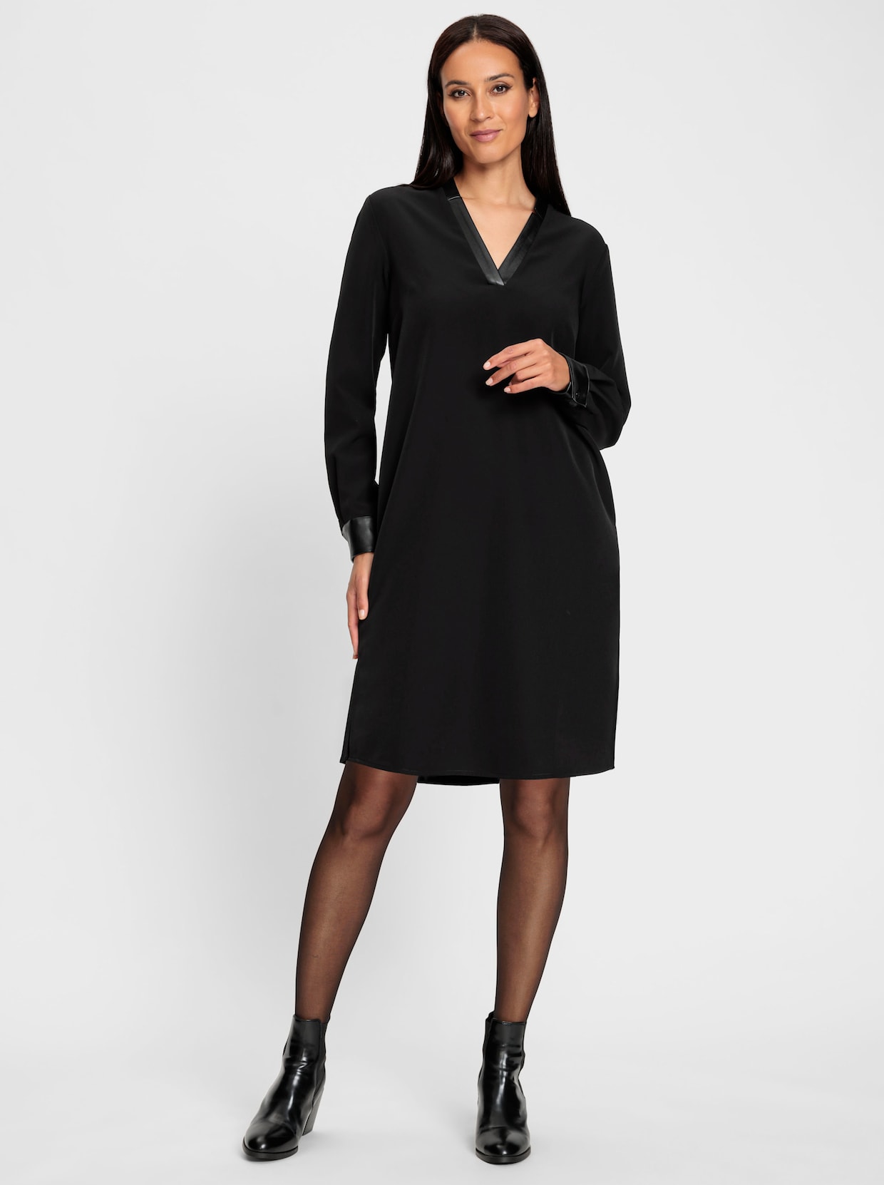 heine Jersey jurk - zwart