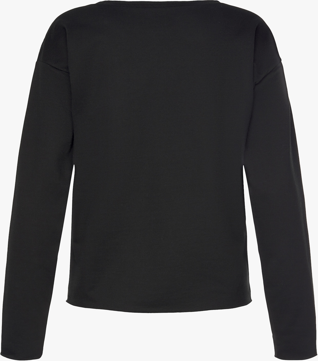 LASCANA Sweatshirt - zwart