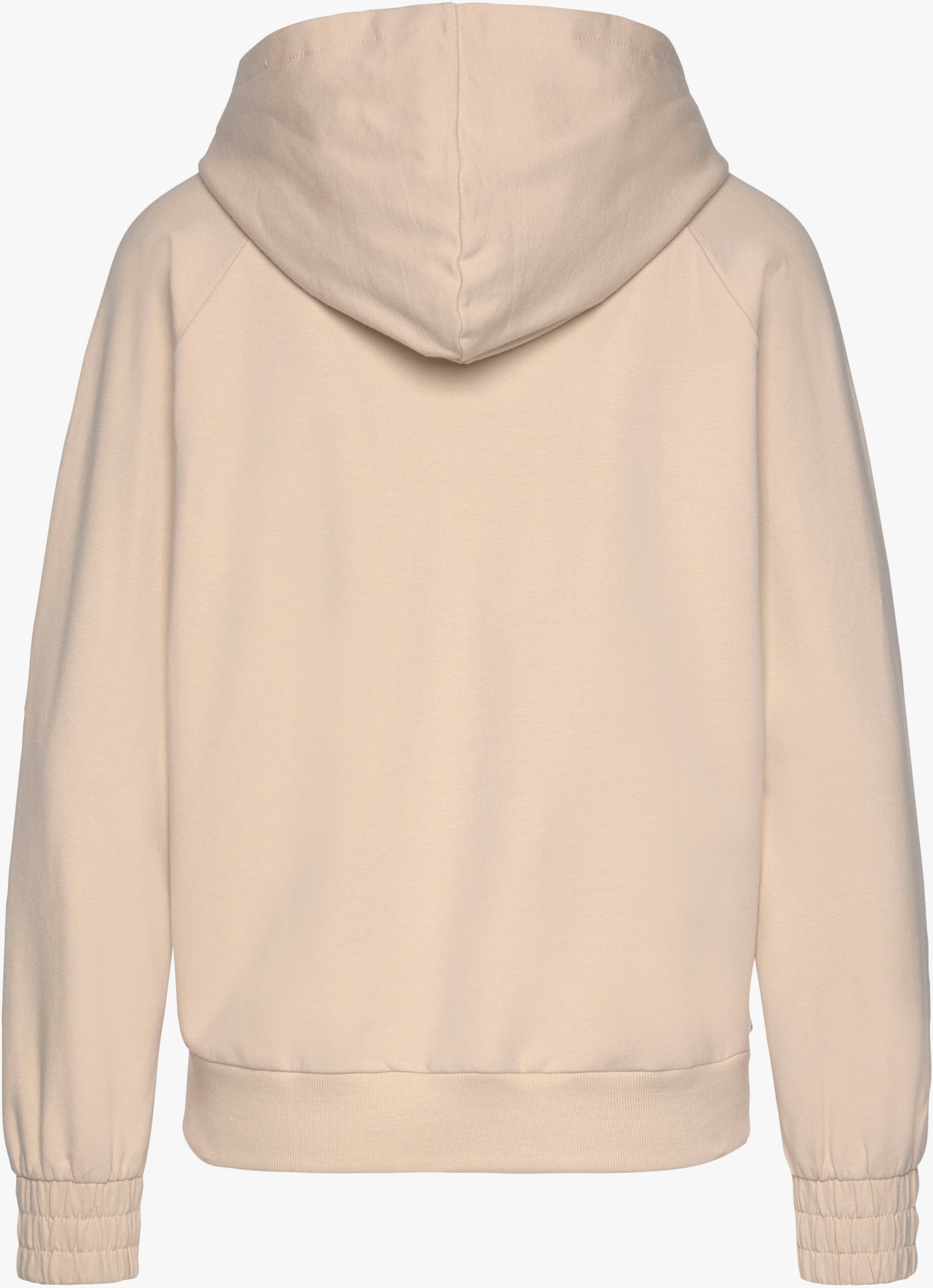 Bench. Loungewear Kapuzensweatjacke - beige
