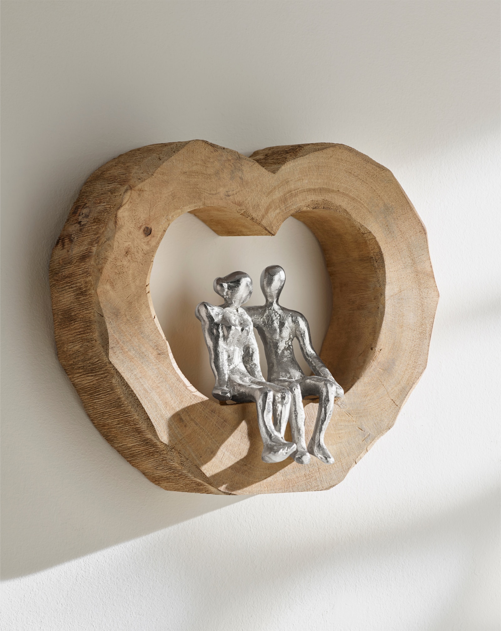 heine home Deko-Figur - natur-silberfarben