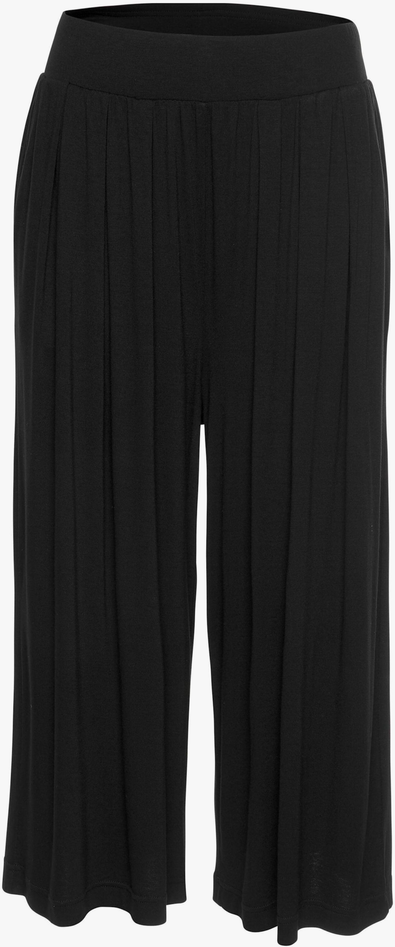 LASCANA Pantalon large - noir