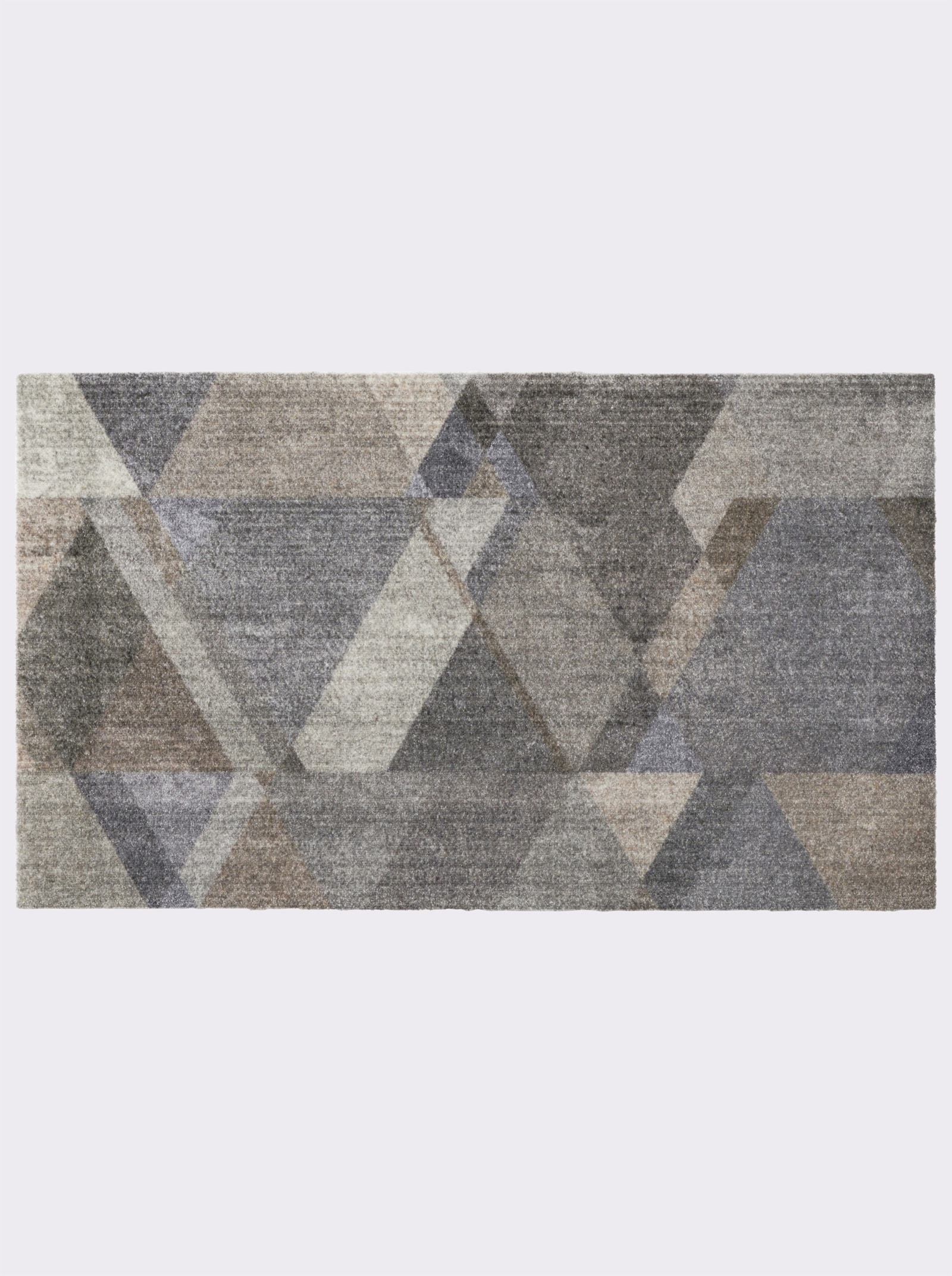 wash+dry by Kleen-Tex Fußmatte - grau-natur