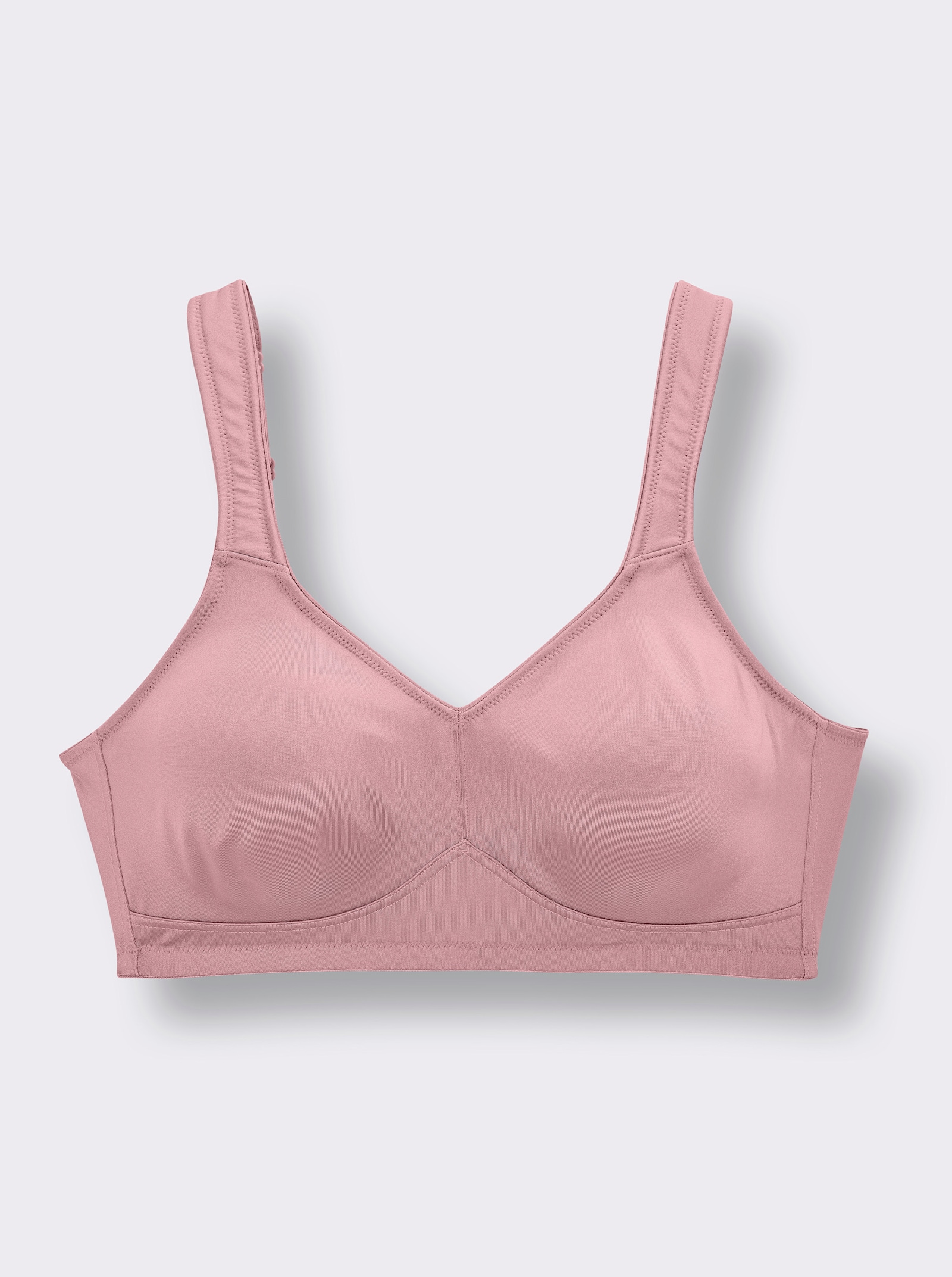 Speidel Komfort-BH ohne Bügel 2-lagigen Cups - mauve