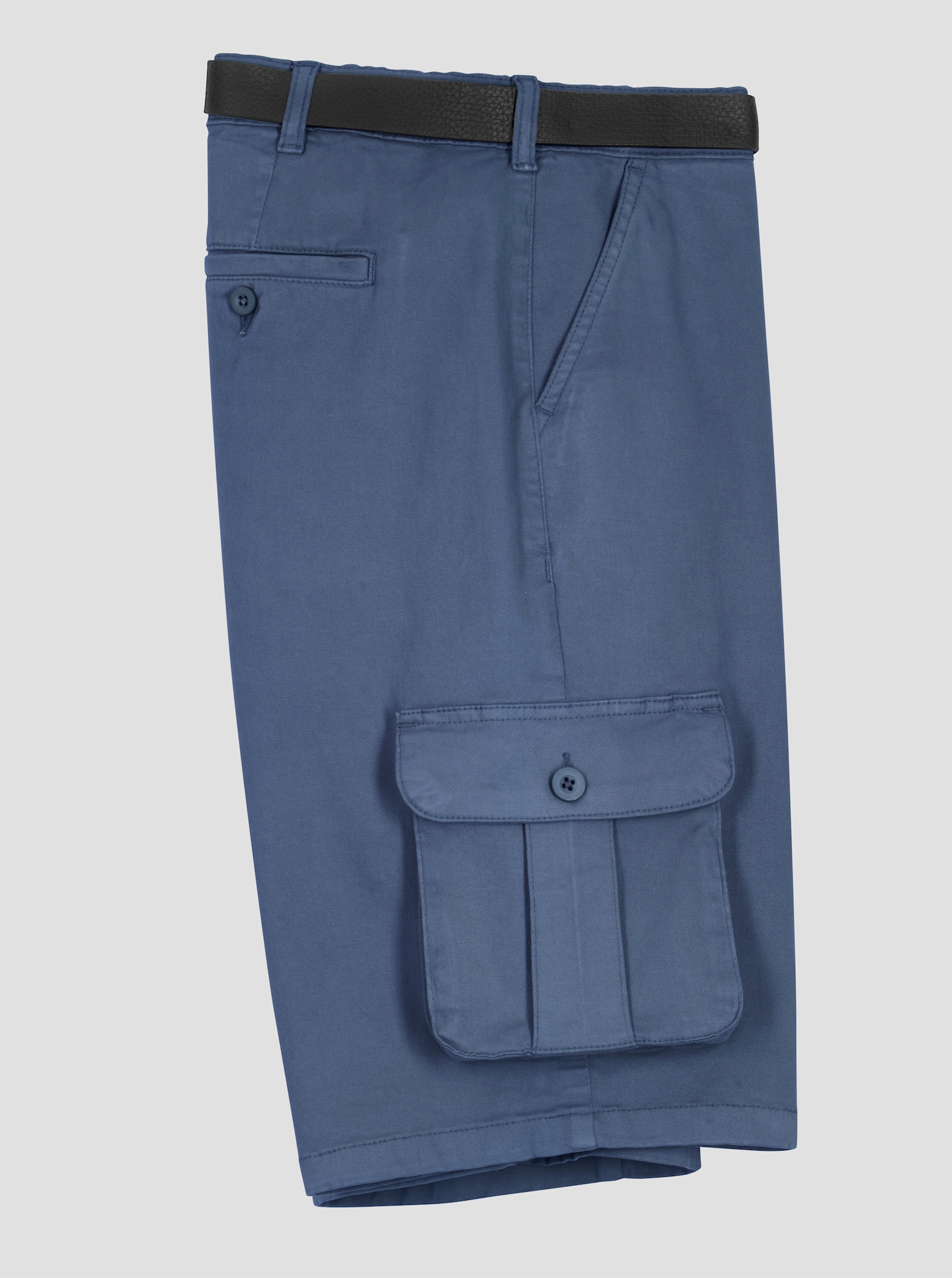 Bermudy, opasok - džínsová modrá