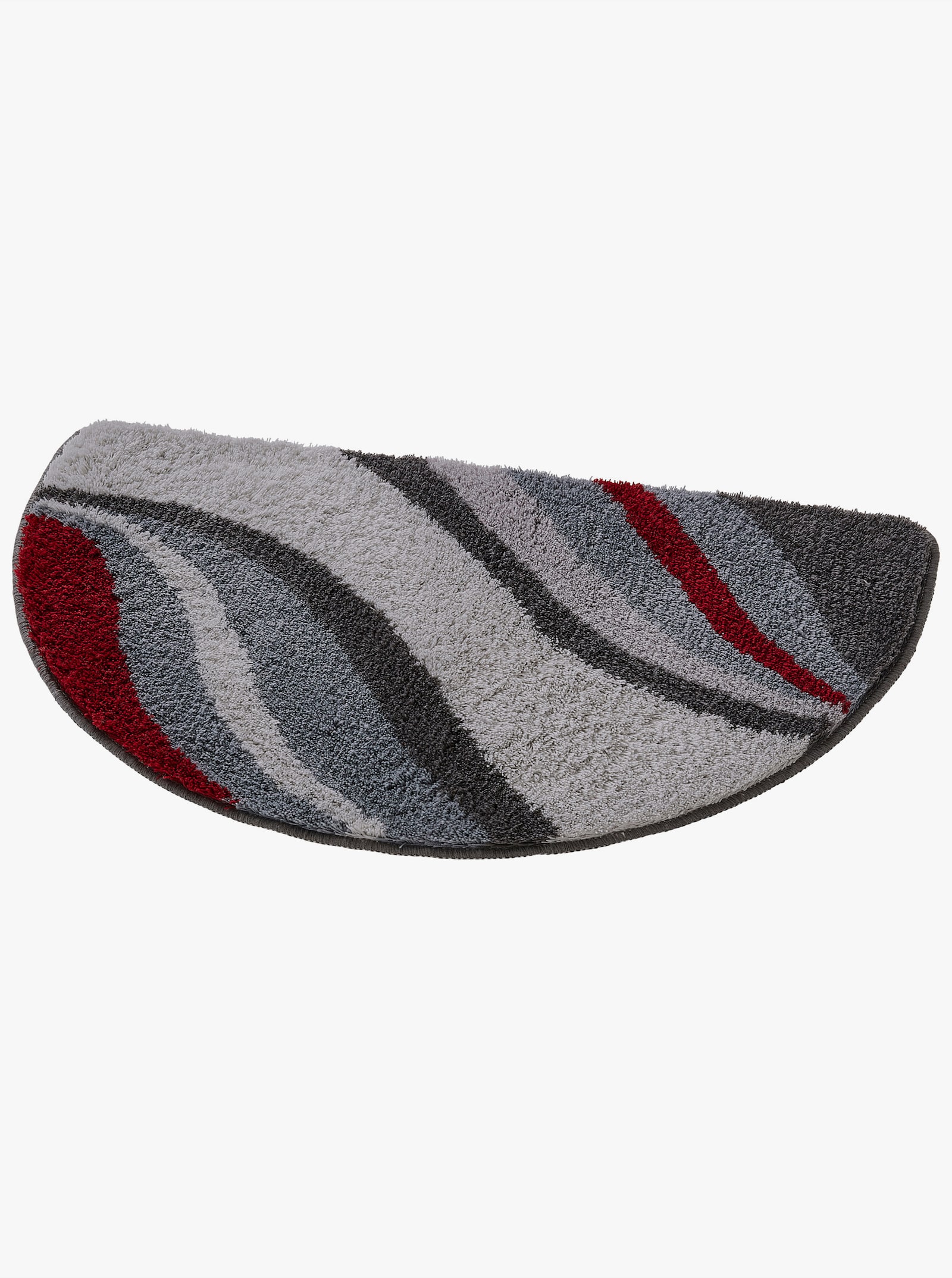 Hagemann Badematte - grau-rot
