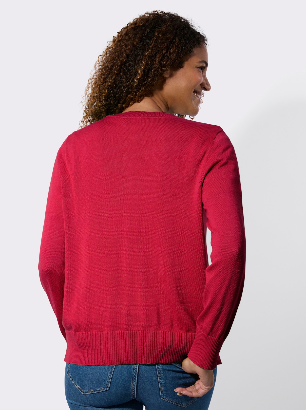 Cardigan - rot