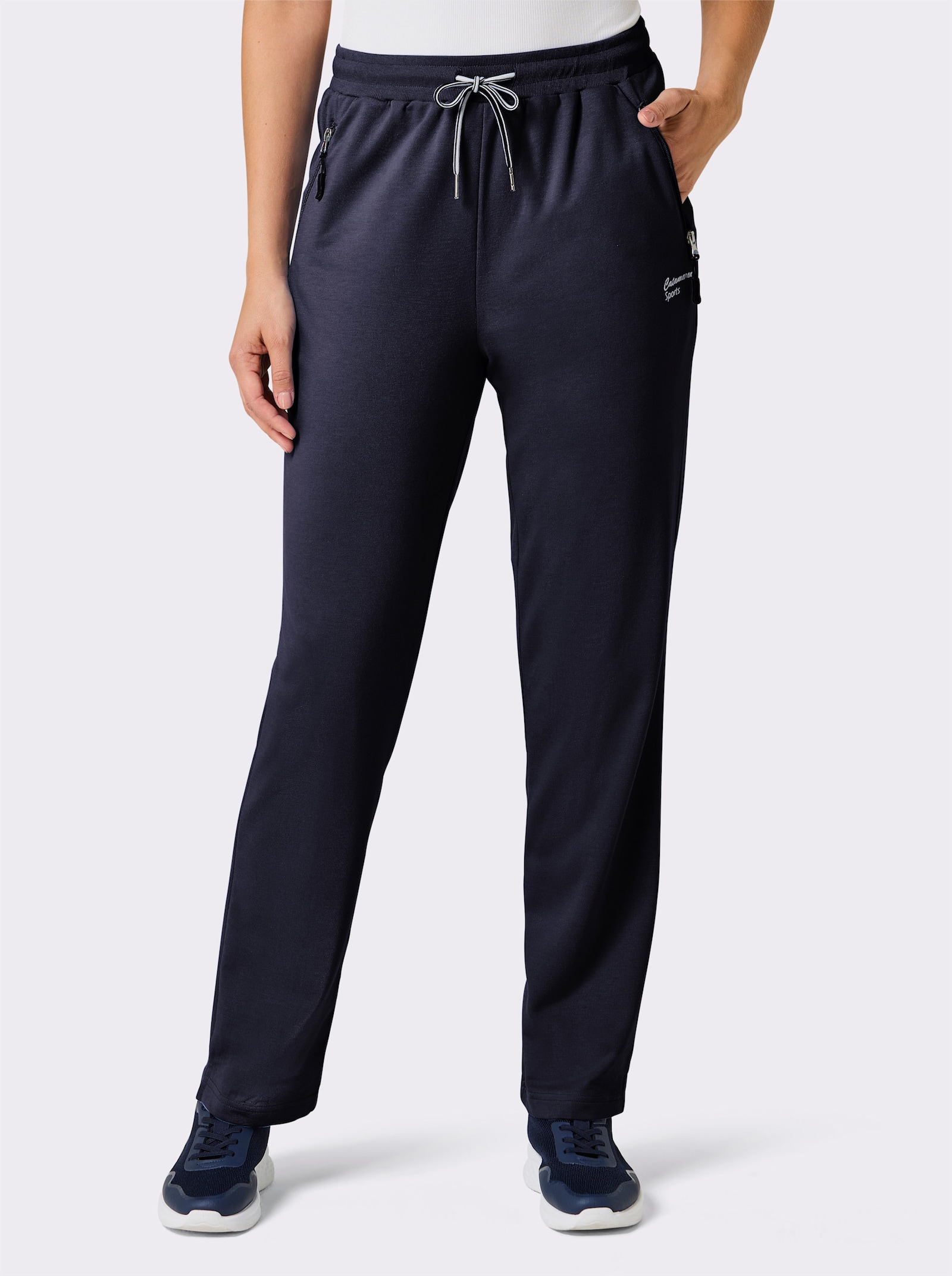 Catamaran Sports Freizeithose mit weitenregulierbarem Rundum-Dehnbund - marine