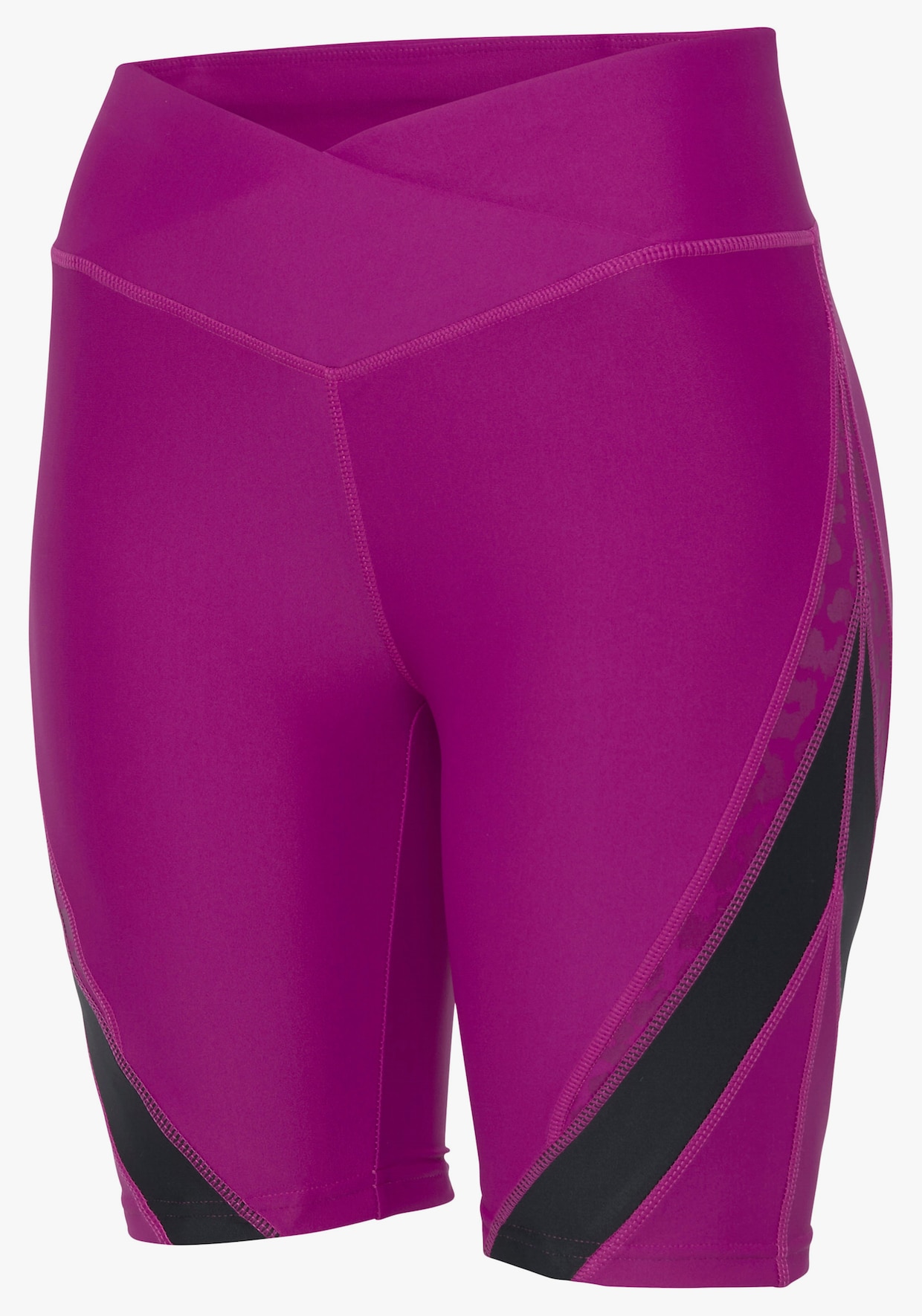 LASCANA ACTIVE Funktionsshorts - lila-schwarz