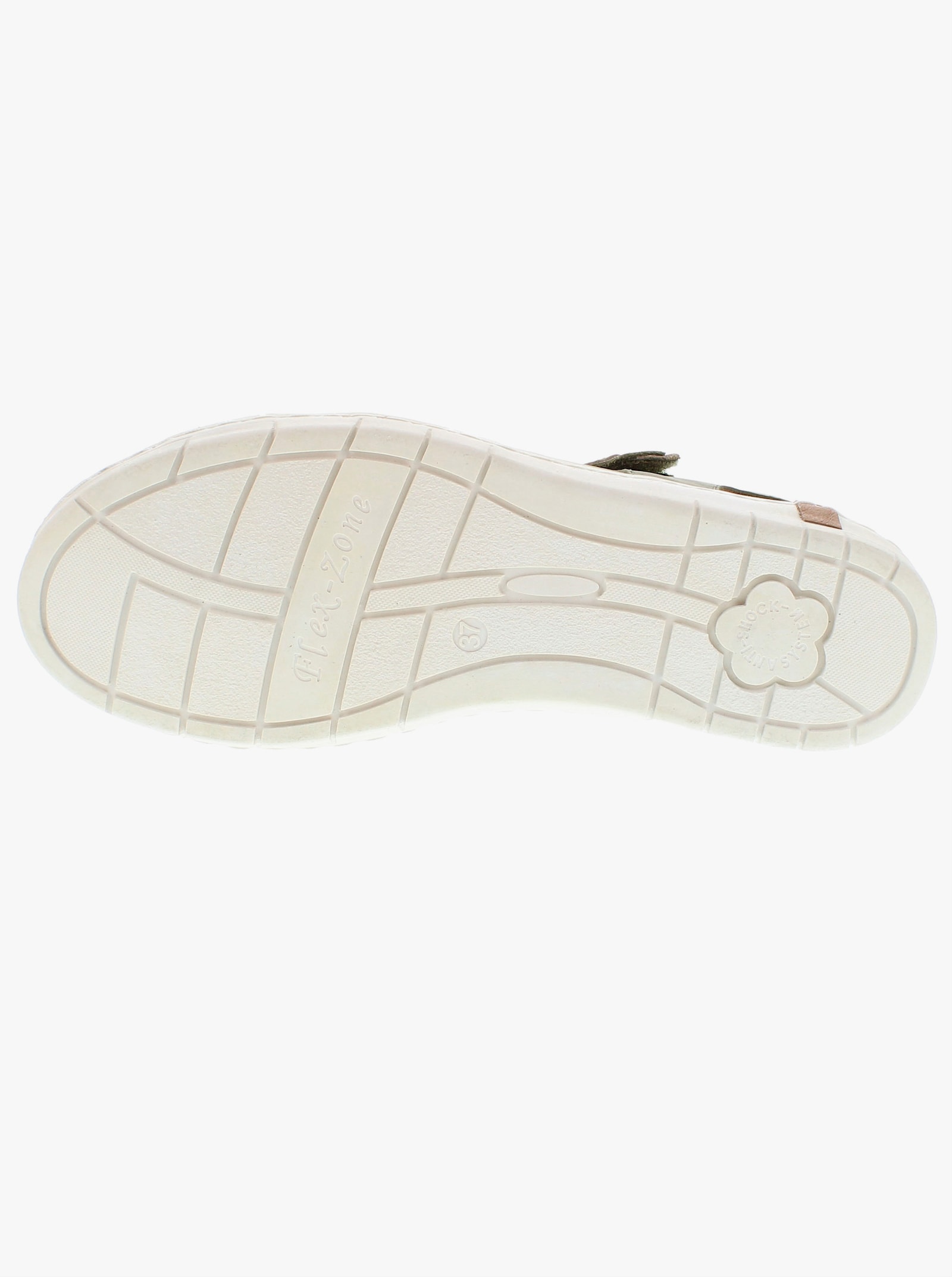 Reflexan Sandalette aus Nubukleder - schilf