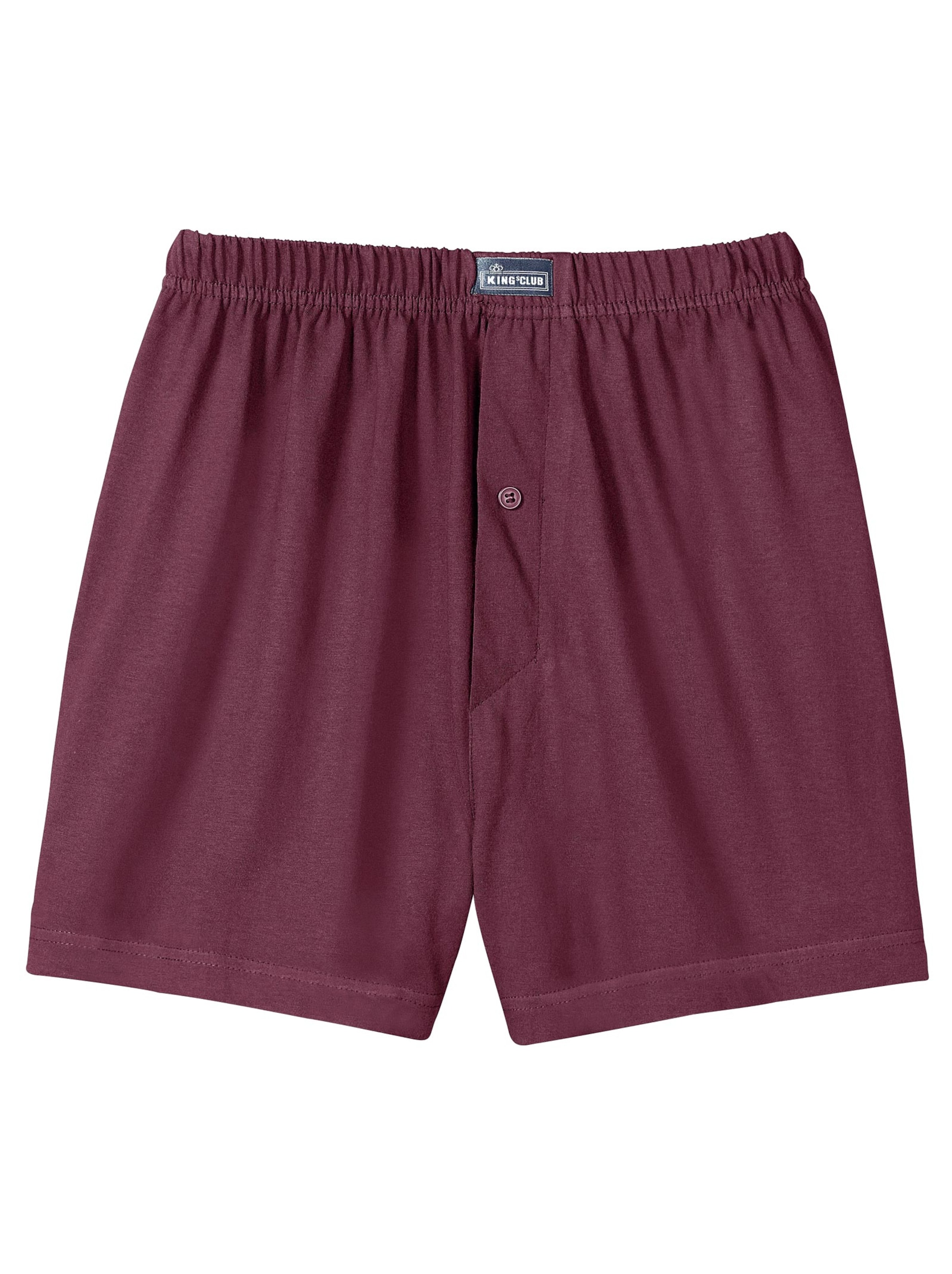 Boxershorts - blau + grau + bordeaux
