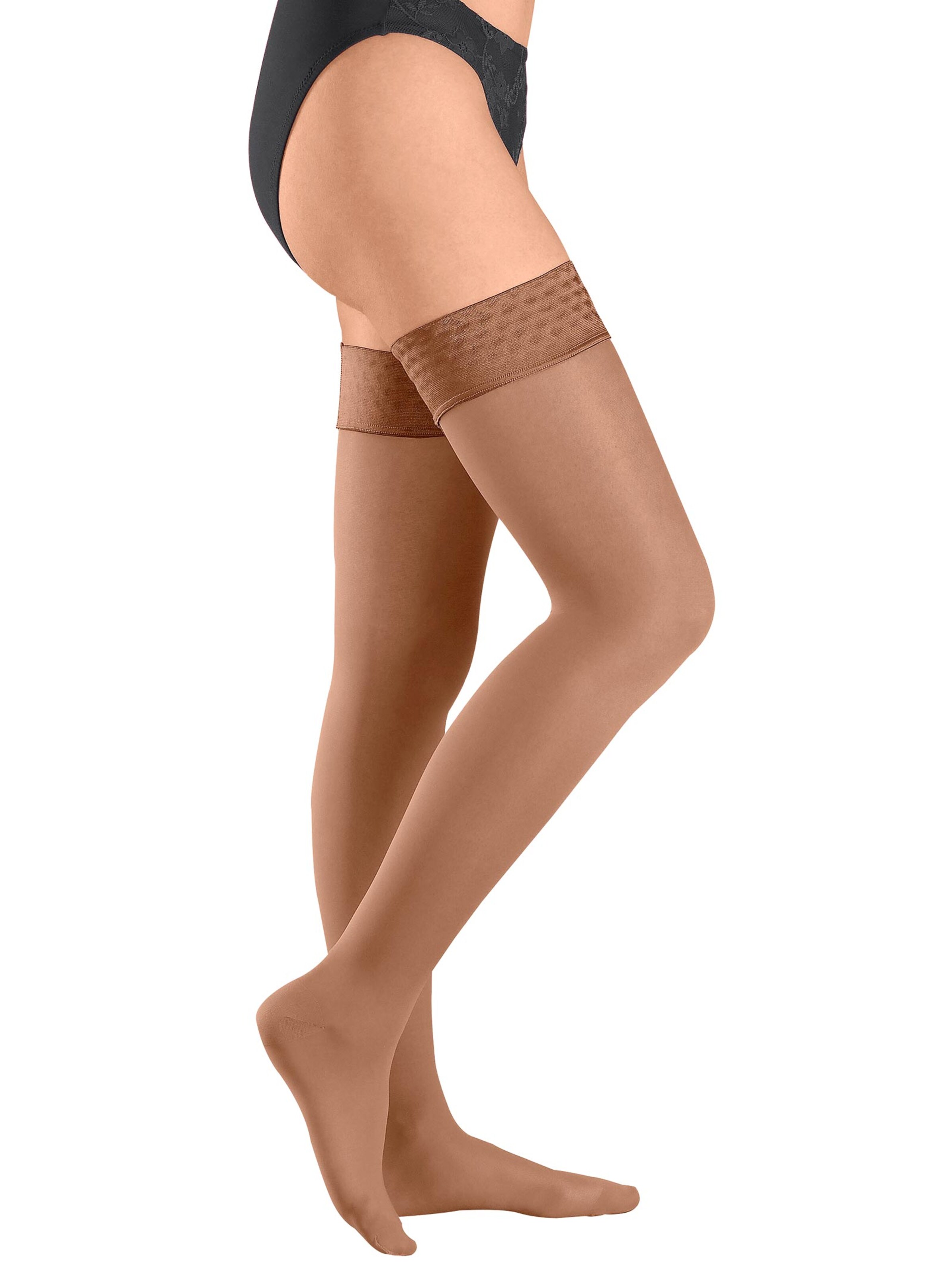 Stützstrümpfe - dunkelbraun