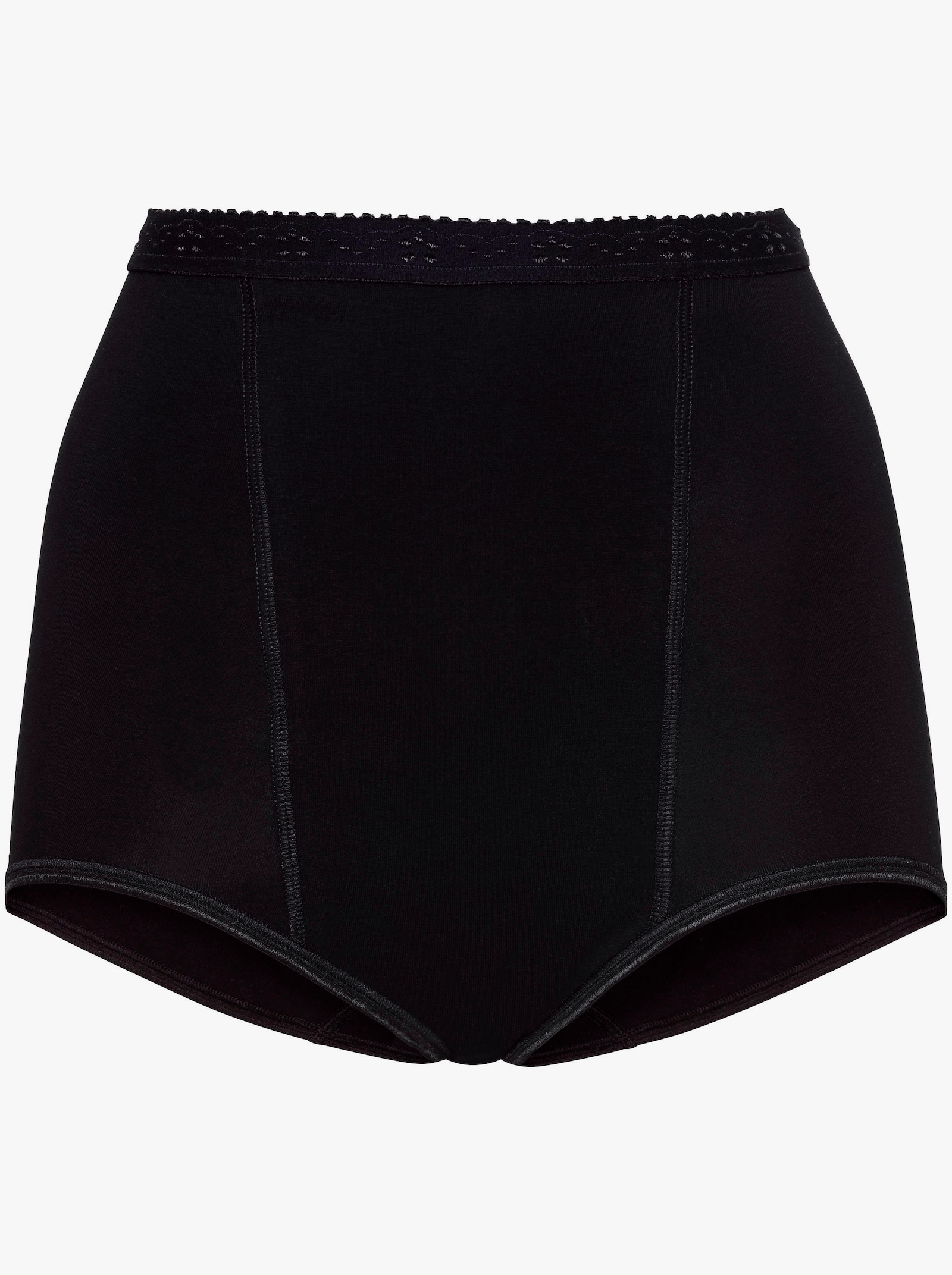 wäschepur Formslip in Single-Jersey-Qualität - schwarz