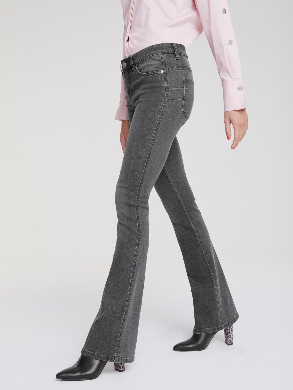 Rick Cardona 'Buik weg'-jeans - grey denim
