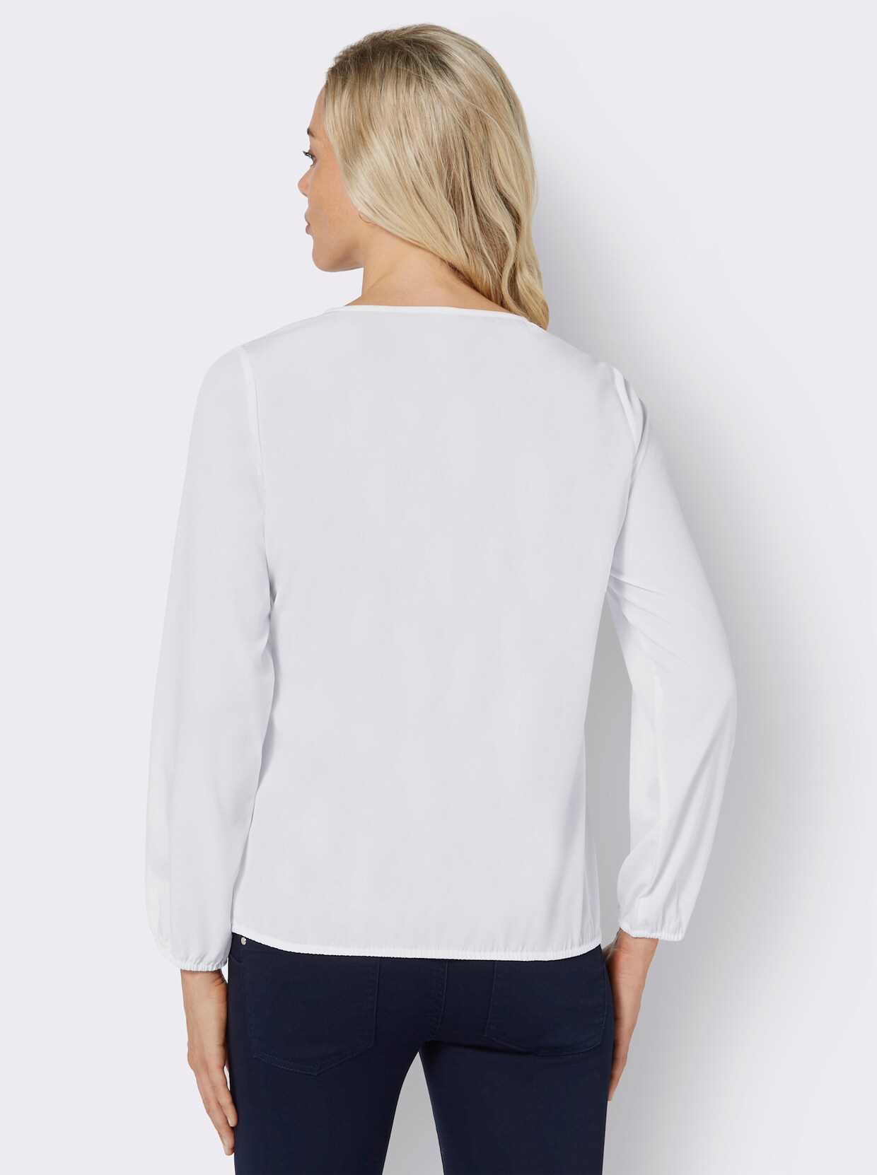 Comfortabele blouse - wit