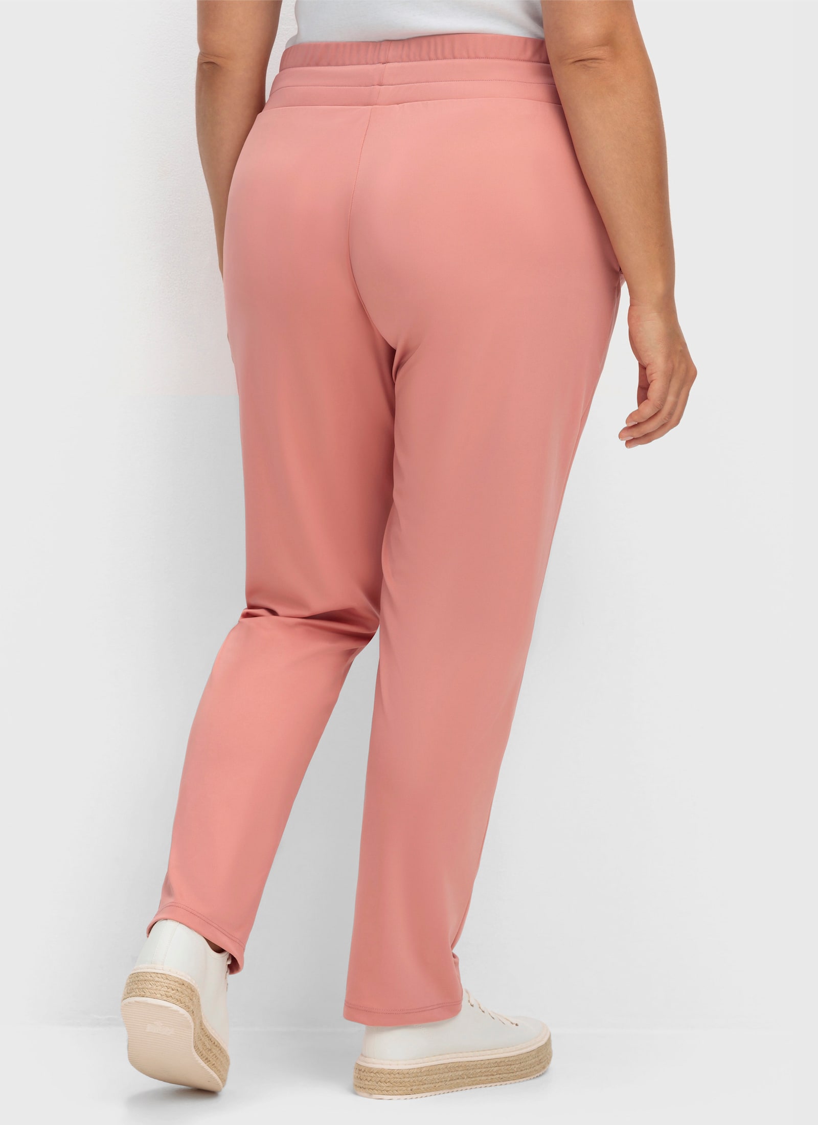 Schlupfhose in Stretch-Qualität - rosenholz