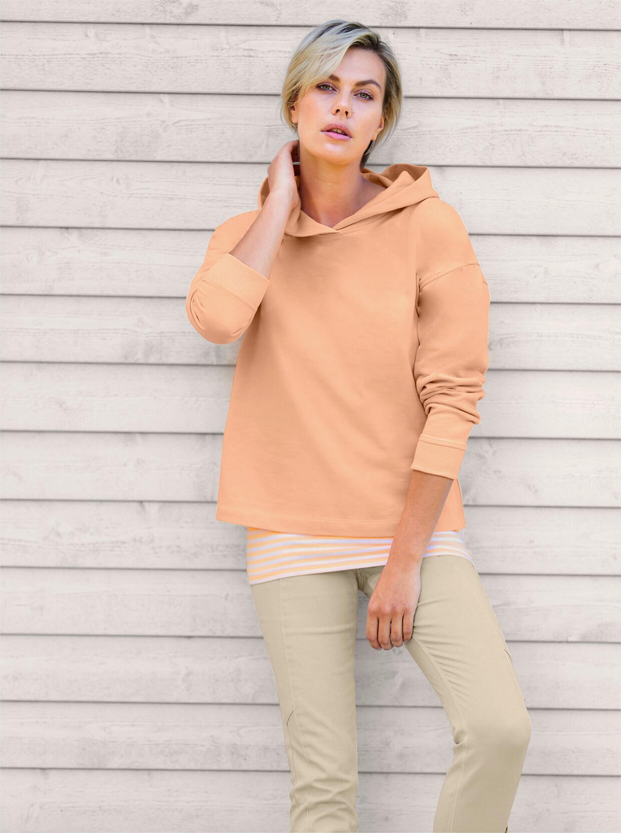 heine Sweatshirt - apricot