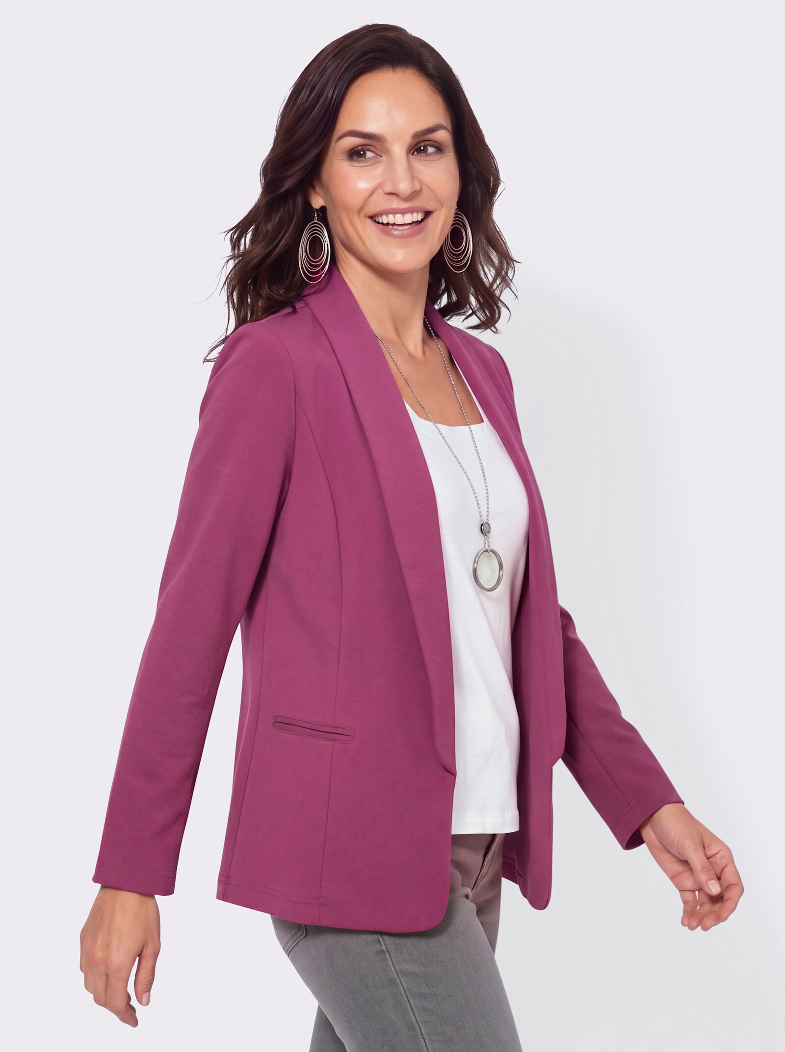 Jerseyblazer in Interlock-Qualität - erika