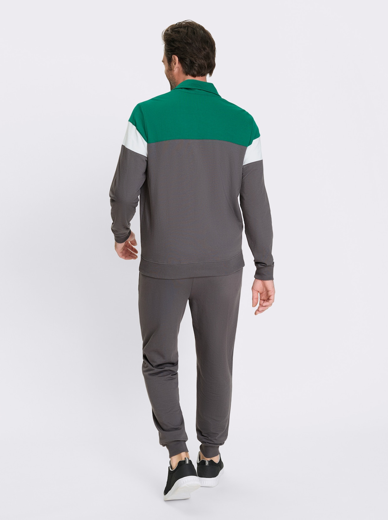 Catamaran Sports Freizeitanzug mit Reissverschluss-Taschen - grün