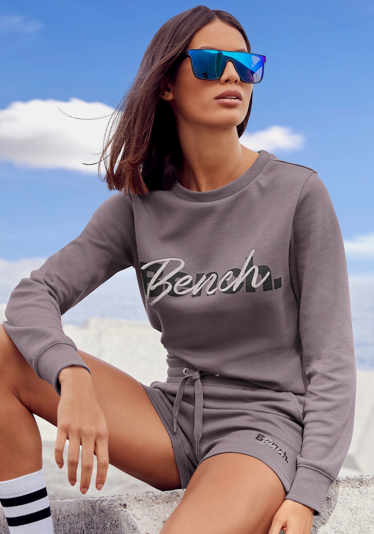 Bench. Sweatshirt - mauve