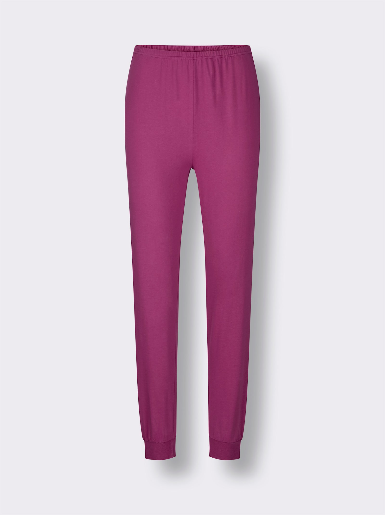 wäschepur Schlafanzug in 2 Qualitäten erhältlich - erika-grau-geringelt