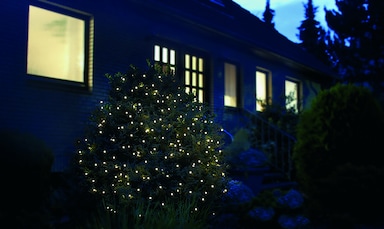 my home LED-Lichternetz - grün