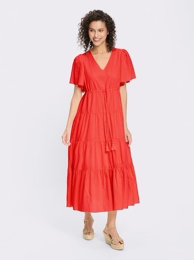 heine Baumwollkleid - hummer